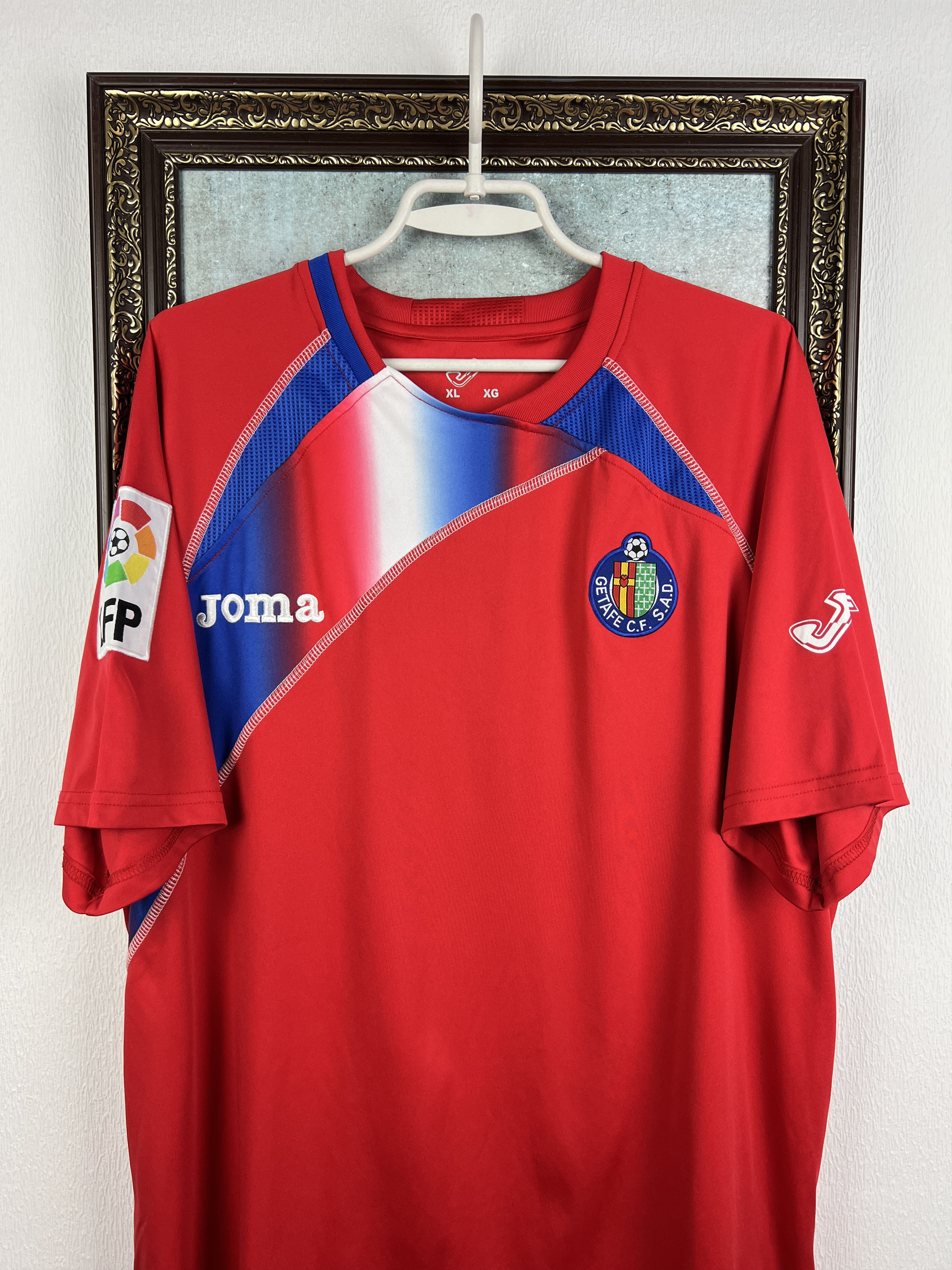 Joma Getafe Away football shirt 2009 Soccer Joma Jersey Trikot Size US XL / EU 56 / 4 - 2 Thumbnail
