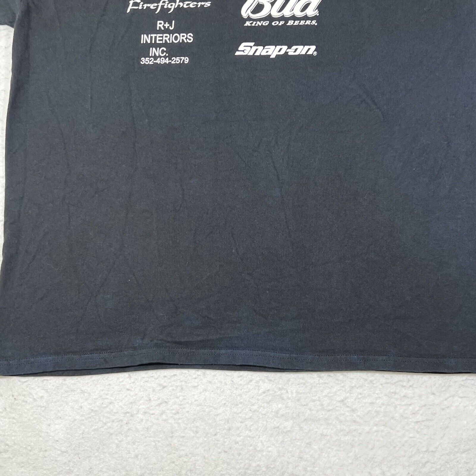 Hanes Vintage Ocala Bike Fest 2006 Black Short Sleeve Graphic Tee Size US XL / EU 56 / 4 - 12 Thumbnail