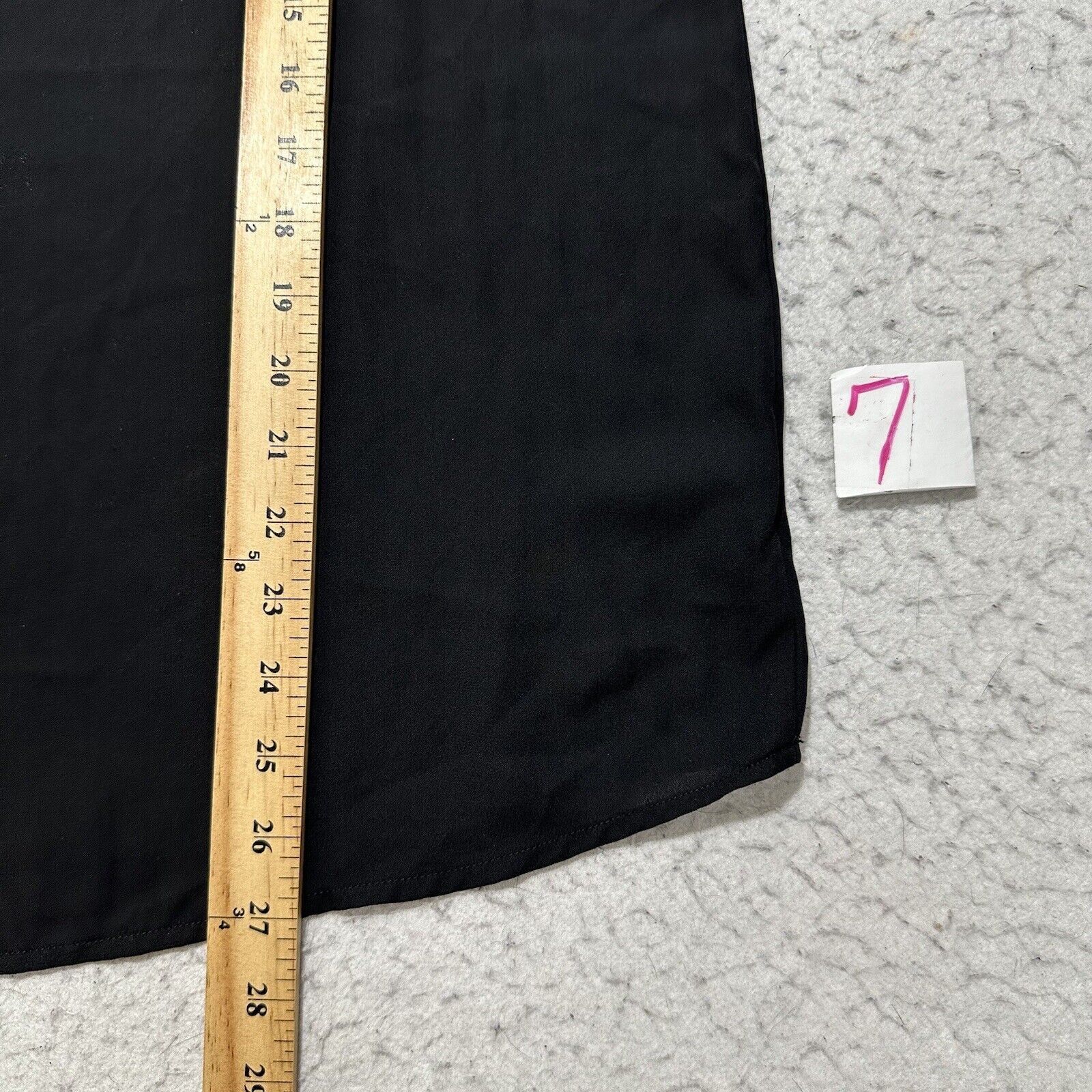 Other Pleione Large Lightweight T Shirt Blouse Mesh Sleeves Black Size L / US 10 / IT 46 - 9 Thumbnail