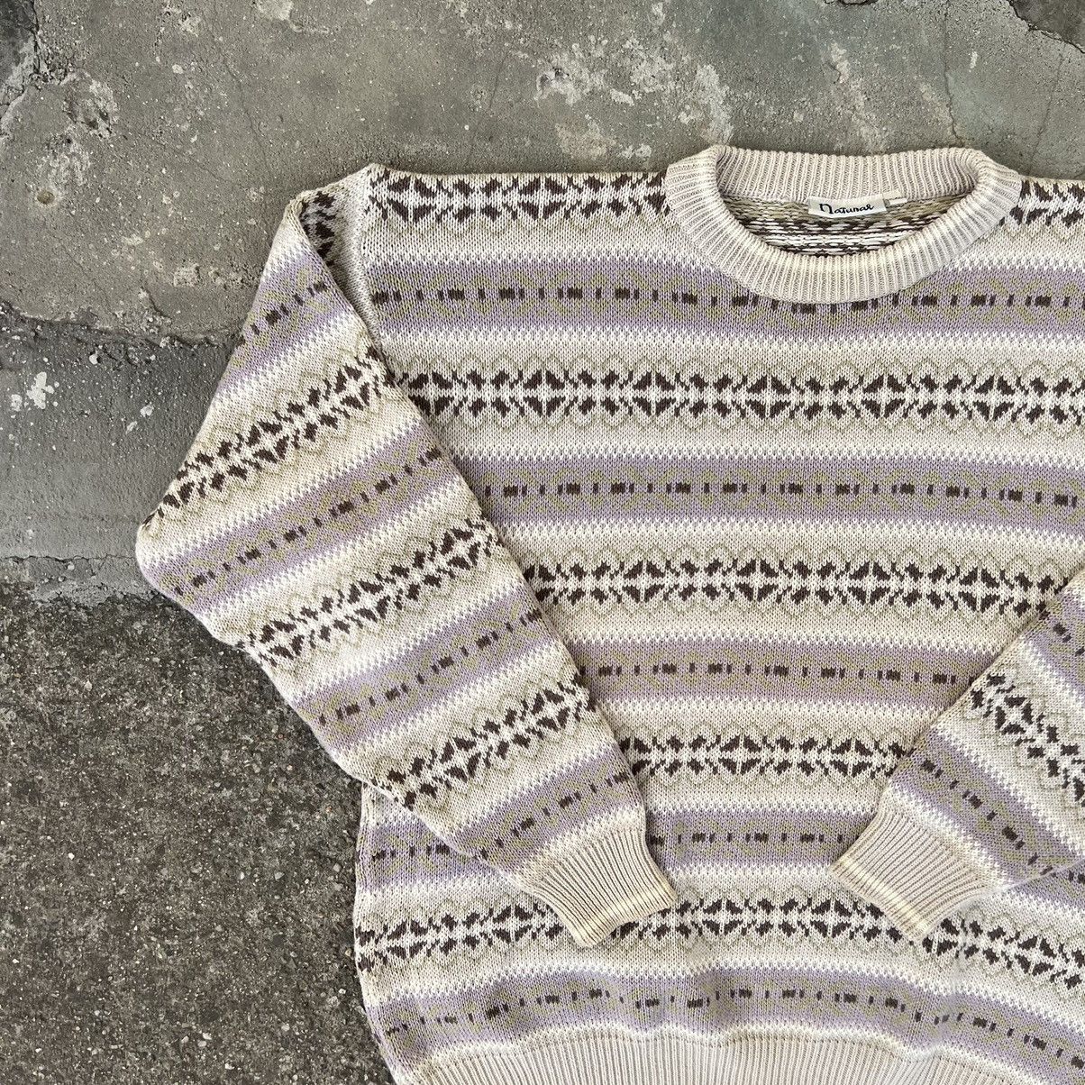 Lacoste × Vintage Vintage Chemise Lacoste 80s wool alpaca sweater Size US L / EU 52-54 / 3 - 3 Thumbnail