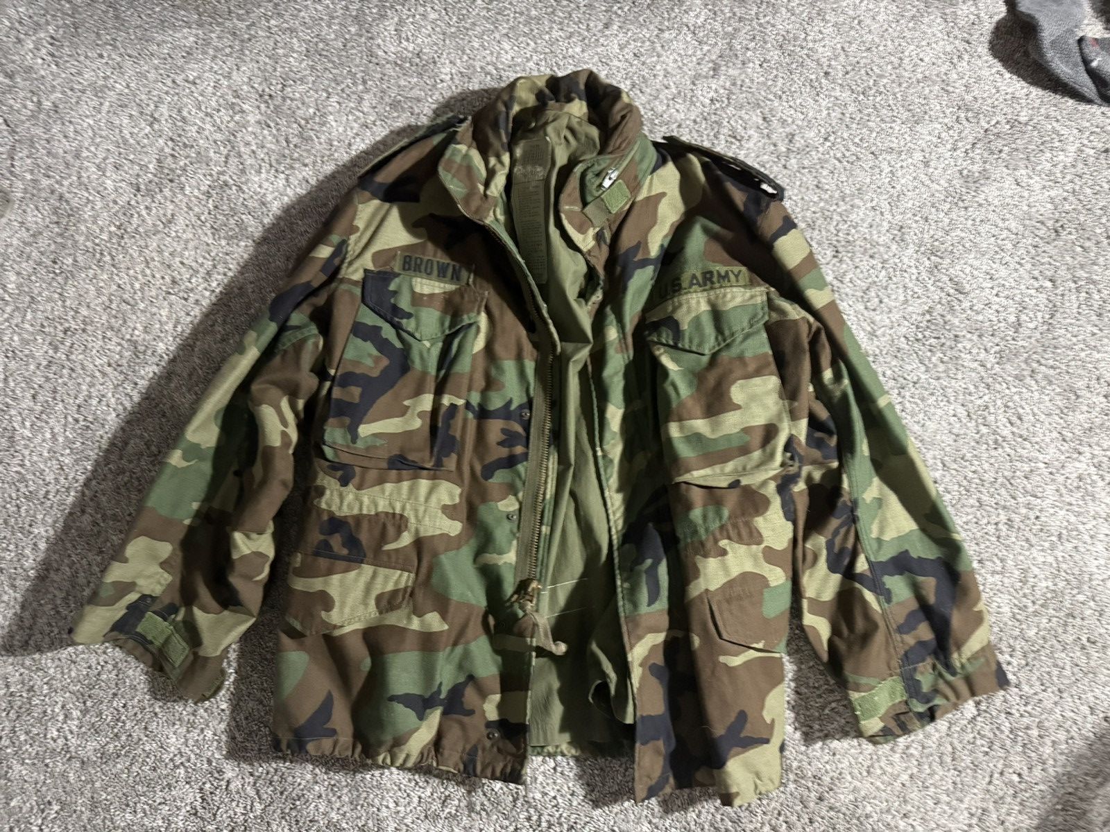Other Genuine Woodland M65 Field Jacket Size US M / EU 48-50 / 2 - 1 Thumbnail