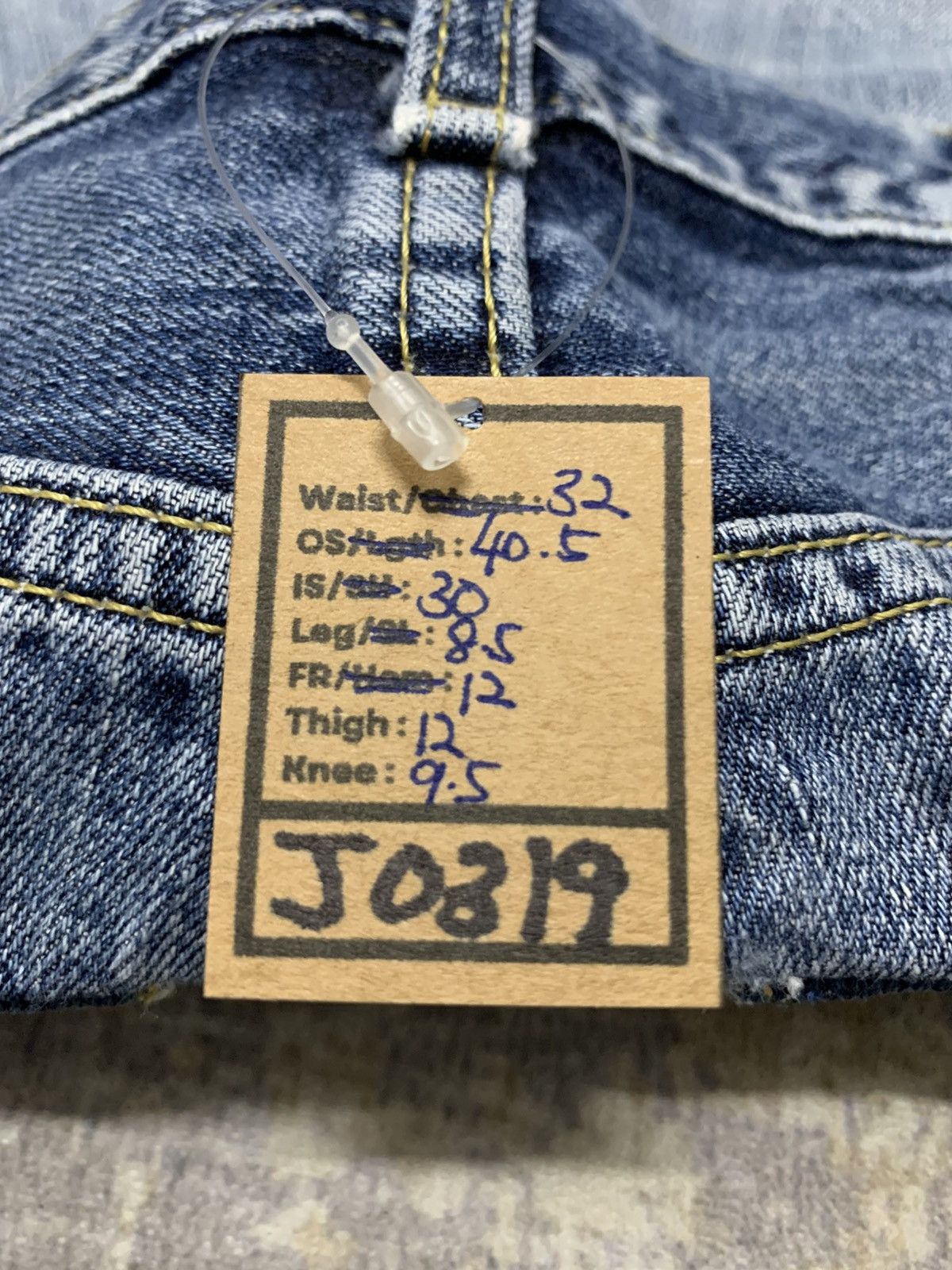 Levi's Levi's 502 Baggy Blue Wash Distressed Jeans W32x30 Size US 32 / EU 48 - 15 Thumbnail
