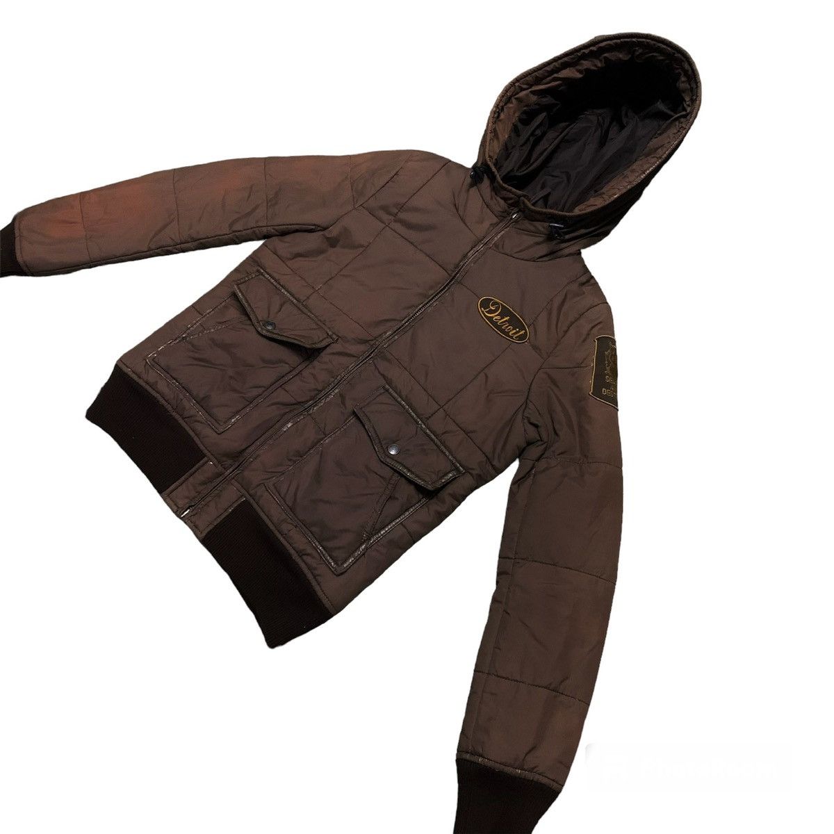 Hysteric Glamour RARE!! Vintage HYSTERIC GLAMOUR Puffer Jacket Hoodie Jacket Size US M / EU 48-50 / 2 - 2 Thumbnail