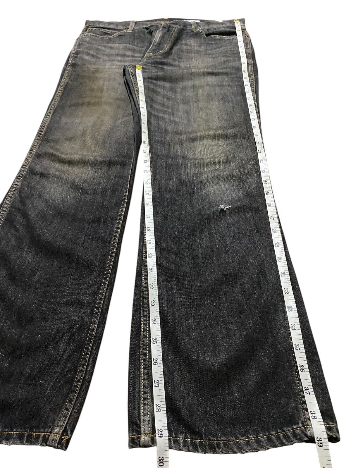 Eddie Bauer Vintage Eddie bauer 1970 Black Denim bootcut Style Jeans Size US 34 / EU 50 - 14 Thumbnail
