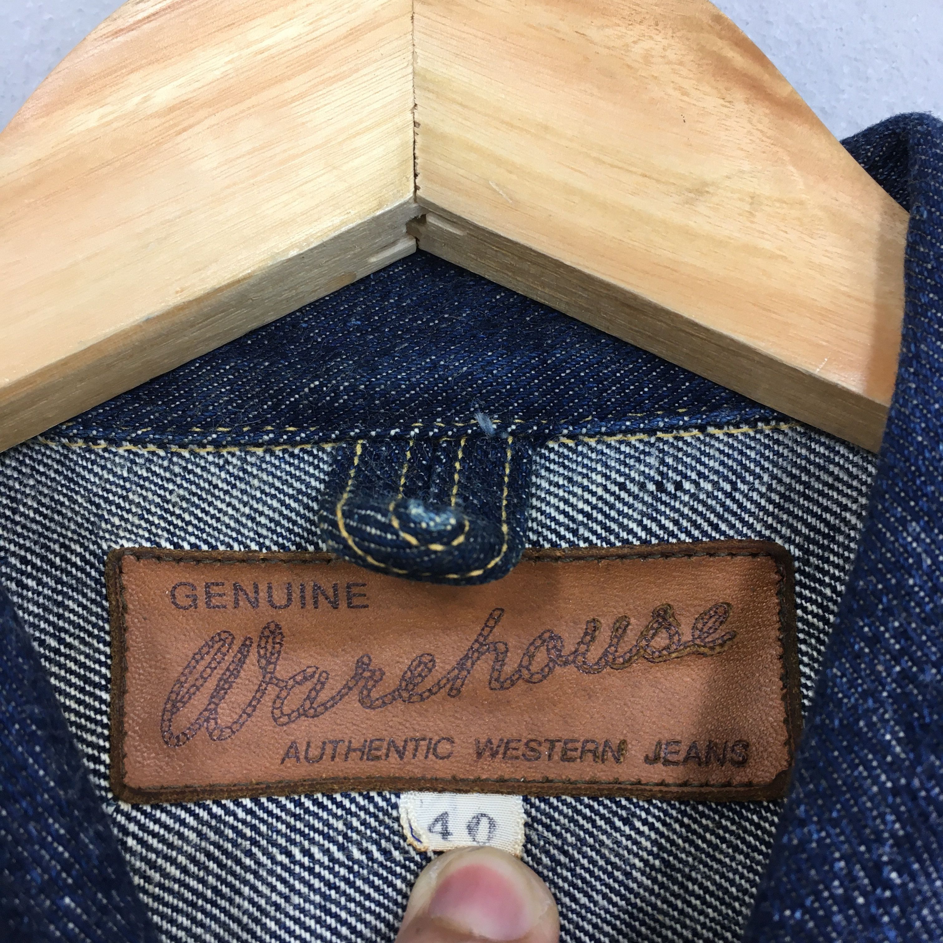 Warehouse Vintage Warehouse Japan Jeans Trucker Jacket Small Size US S / EU 44-46 / 1 - 5 Thumbnail