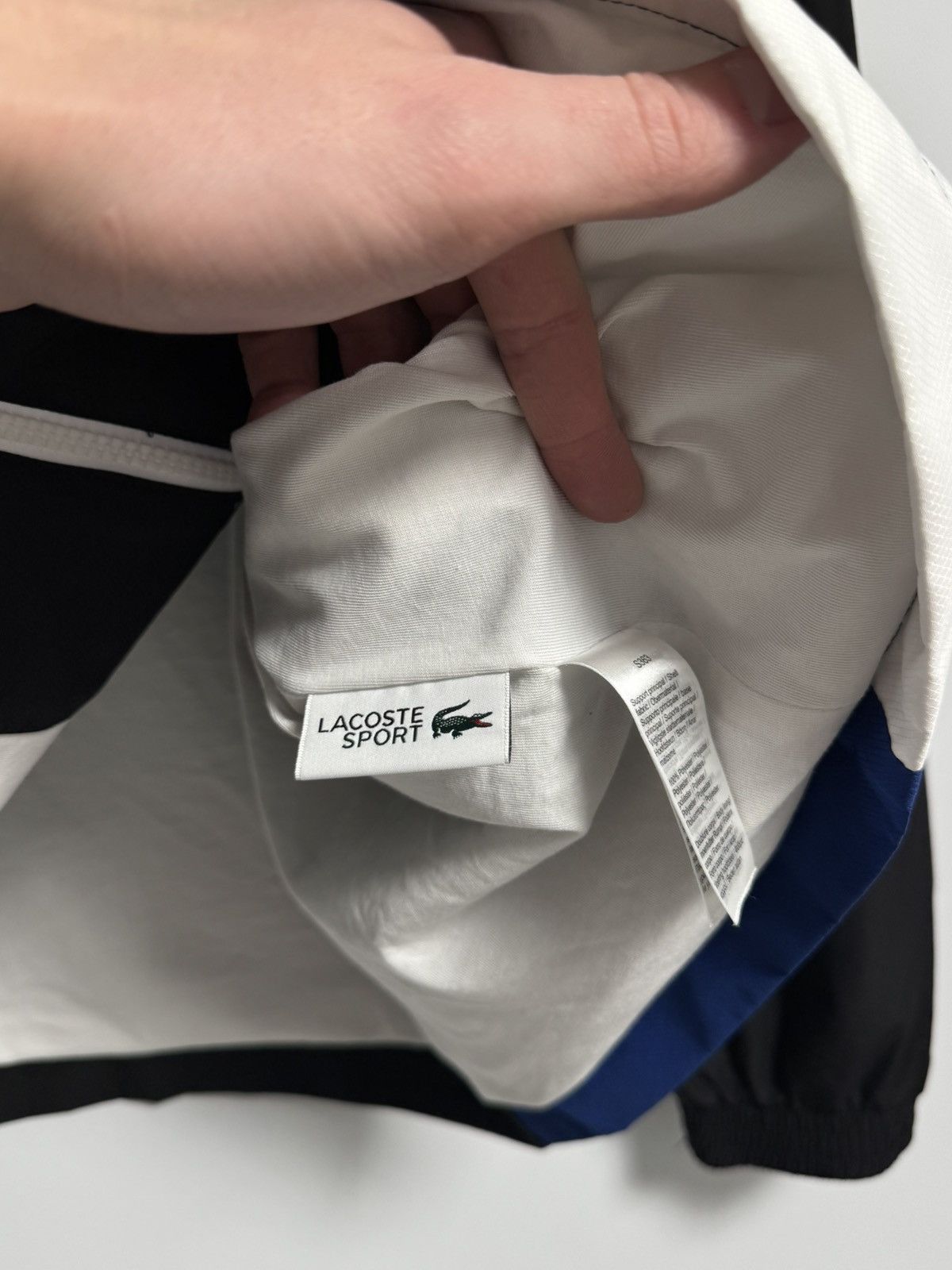 Lacoste Lacoste Colorblock Windbreaker Jacket Size 4XL Size US XXL / EU 58 / 5 - 13 Thumbnail