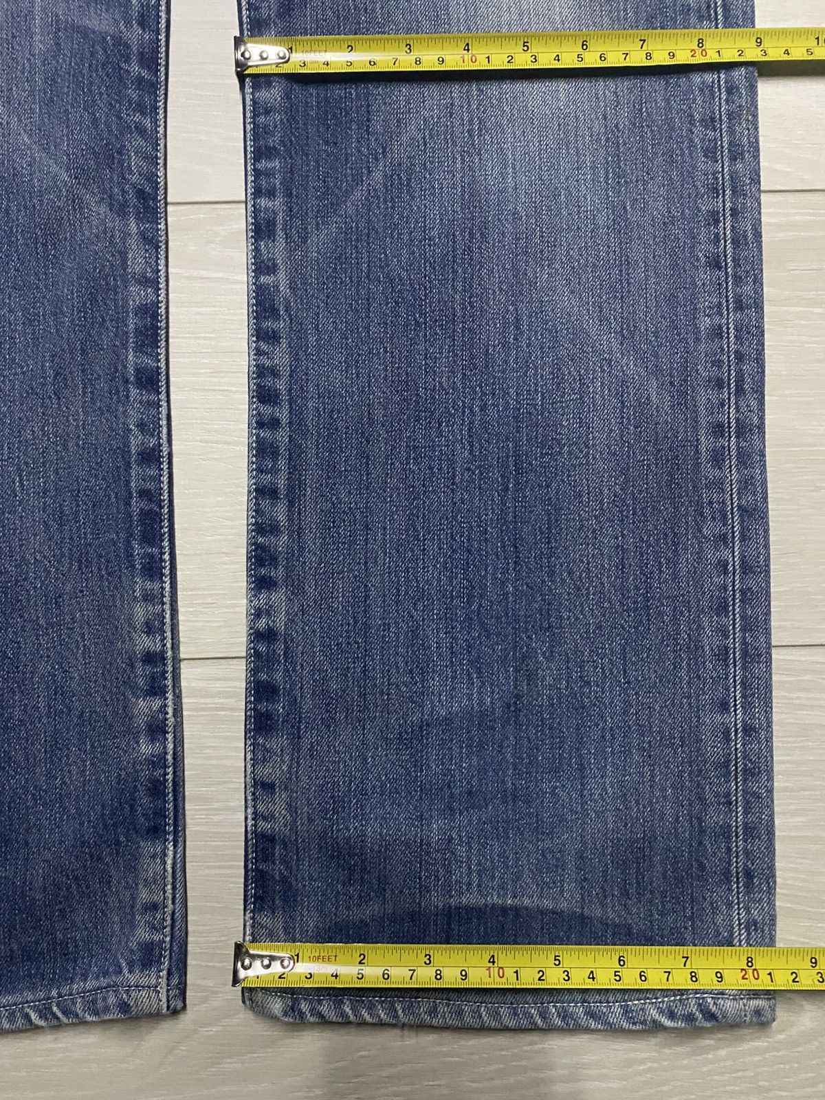 Levi's Vintage Levis 501 Distressed Loose Jeans Size US 33 - 19 Thumbnail