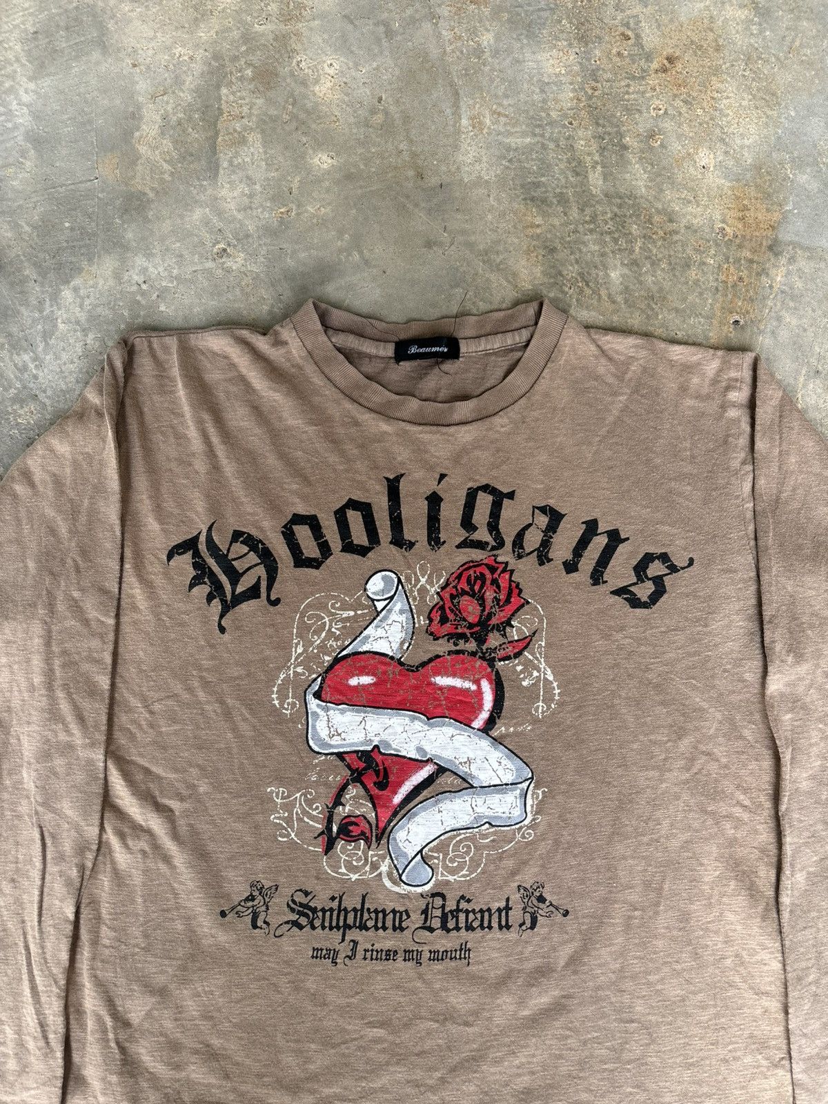 Hysteric Glamour Y2k Beaumere Hooligans Ifsixwasnine Punk Style Longsleeve Size US L / EU 52-54 / 3 - 2 Thumbnail