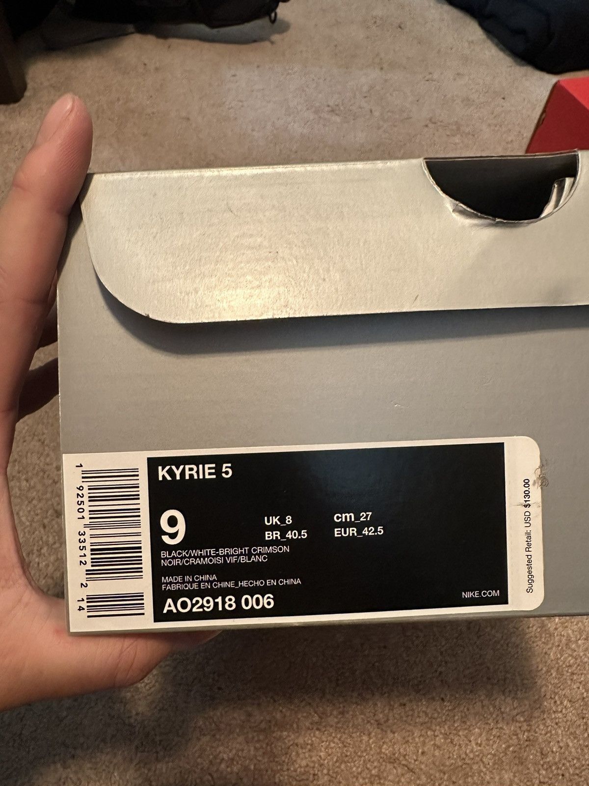 Nike Nike Kyrie 5 “Friends” Size US 9 / EU 42 - 2 Thumbnail