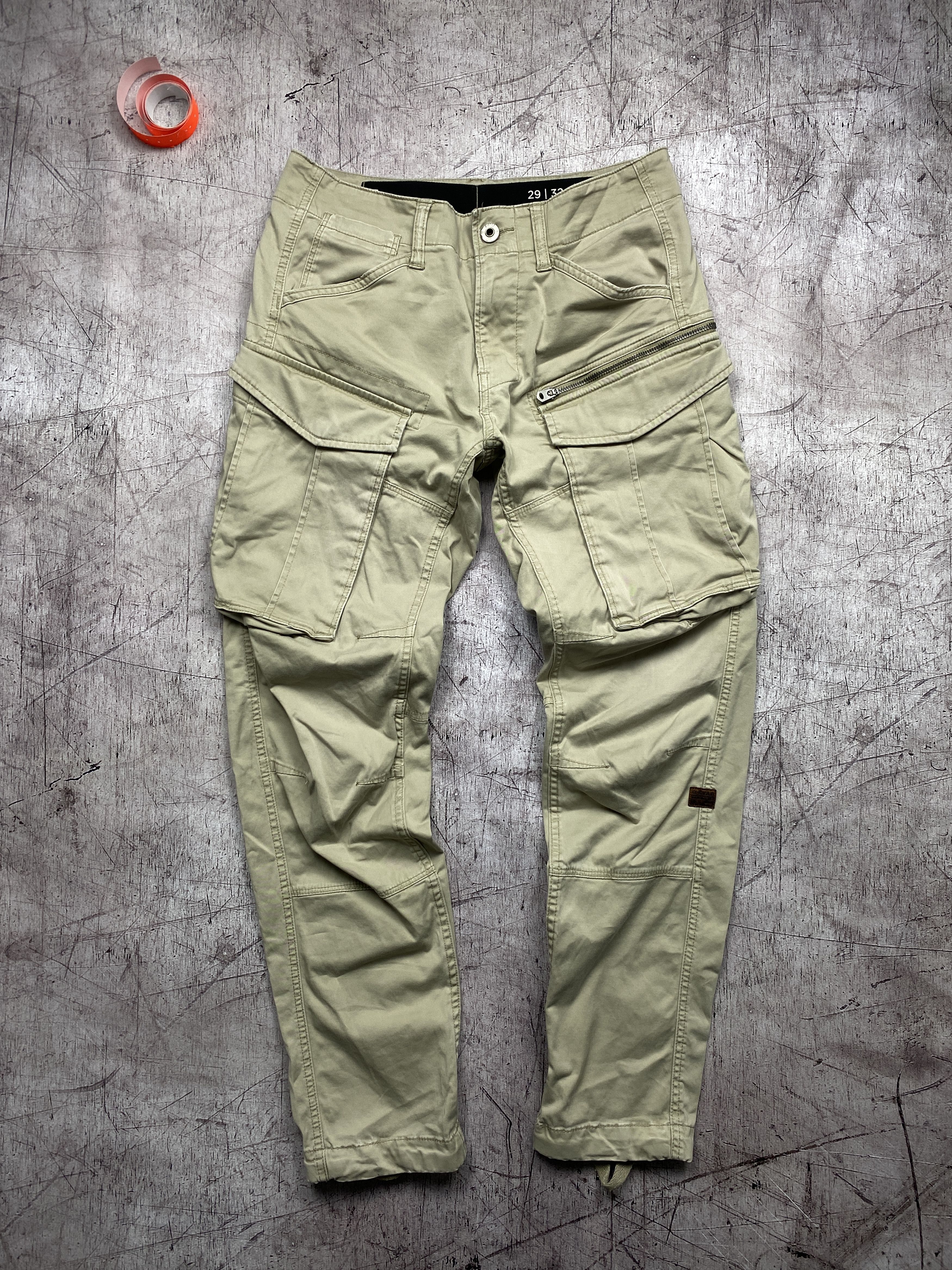 G-Star G Star Raw Vintage Mens Cargo Multi Pockets Pants Size US 29 - 1 Thumbnail