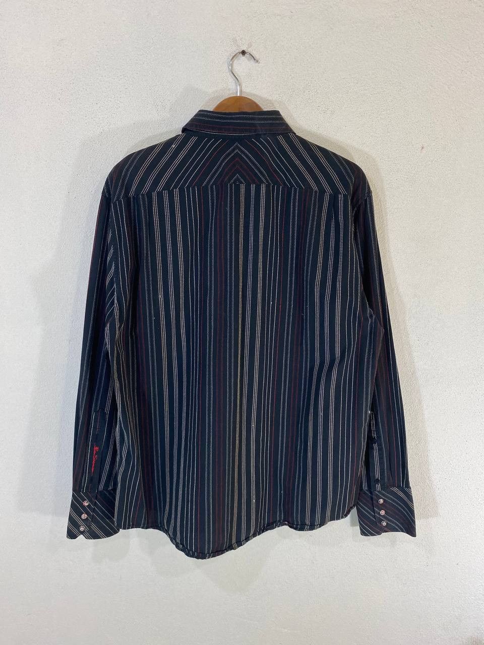Ben Sherman vintage ben sherman longsleeves shirt nice design Size US L / EU 52-54 / 3 - 10 Thumbnail