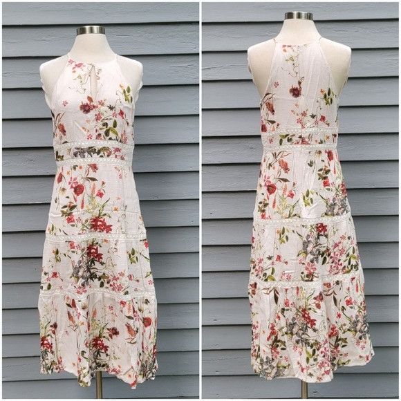 Other Antonio Melani Floral Midi Dress Size 6 Size M / US 6-8 / IT 42-44 - 2 Thumbnail