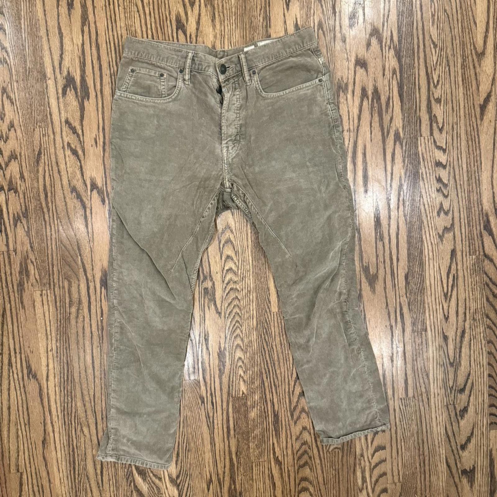 Allsaints AllSaints Spitalfields Drop Crotch Corduroy Pants - Size 30 Size US 30 / EU 46 - 1 Thumbnail