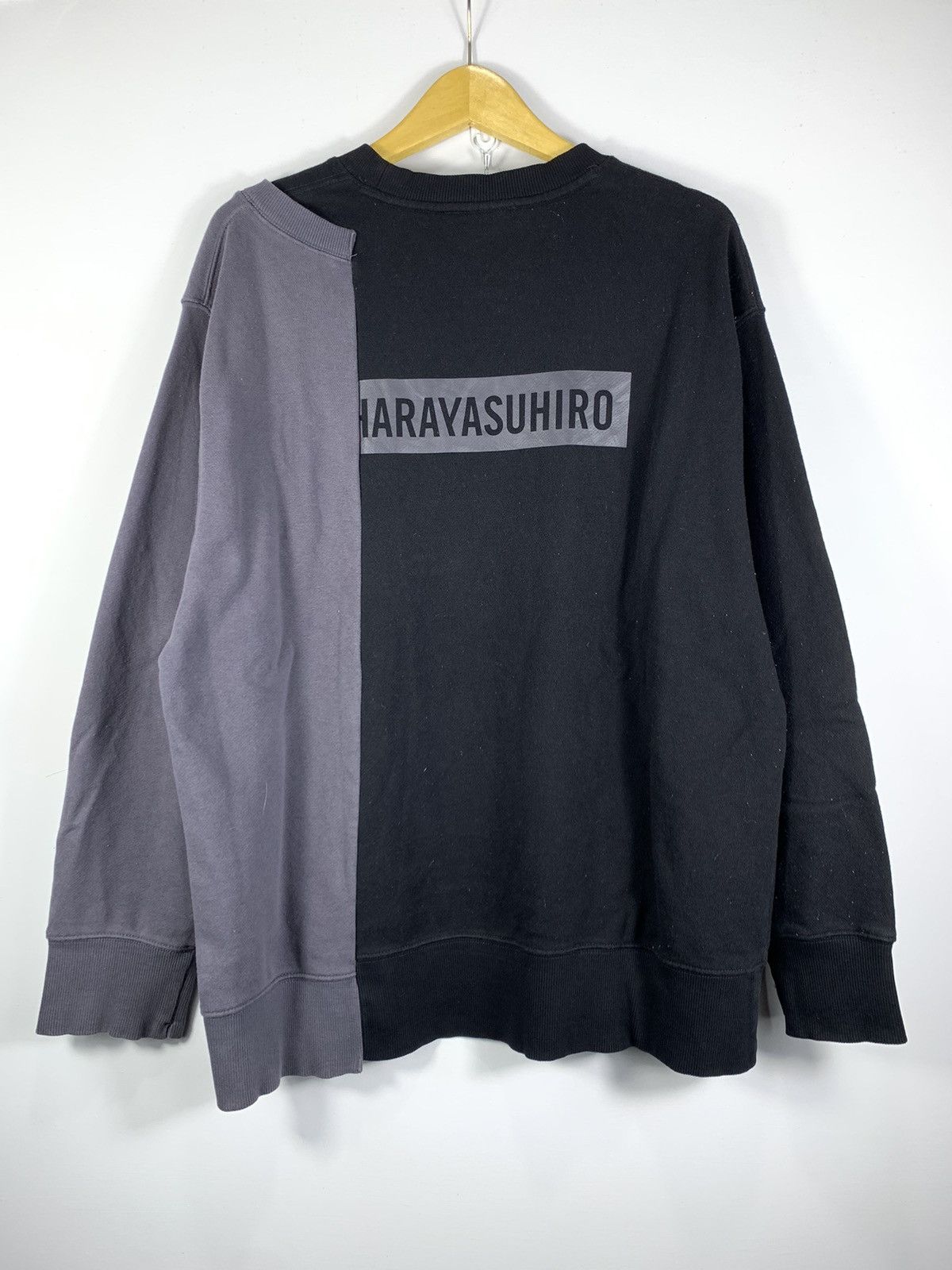 Maison MIHARA YASUHIRO Mihara Yasuhiro Good Inspiration Cut and Sew Crewneck 2Town Size US XL / EU 56 / 4 - 2 Thumbnail