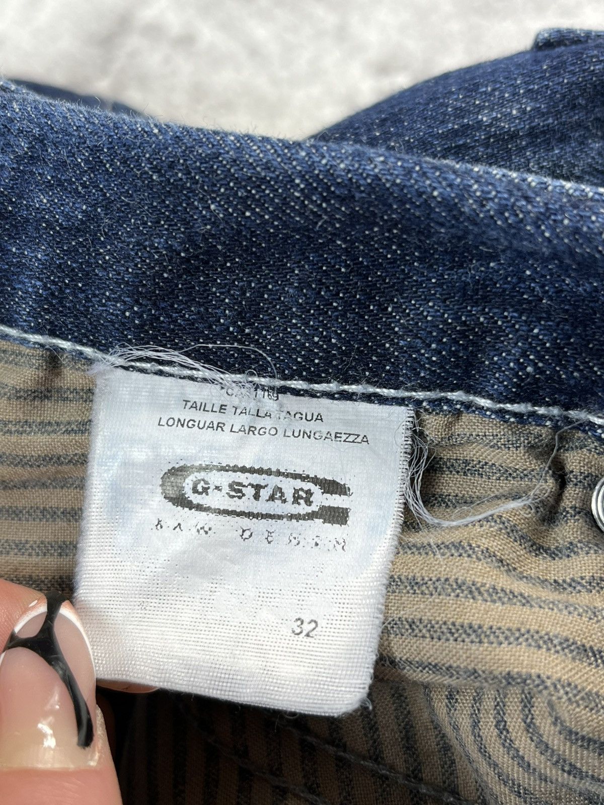 G-Star G-Star Raw 3301 Jeans Dark Wash Straight W32 Size US 32 / EU 48 - 8 Thumbnail