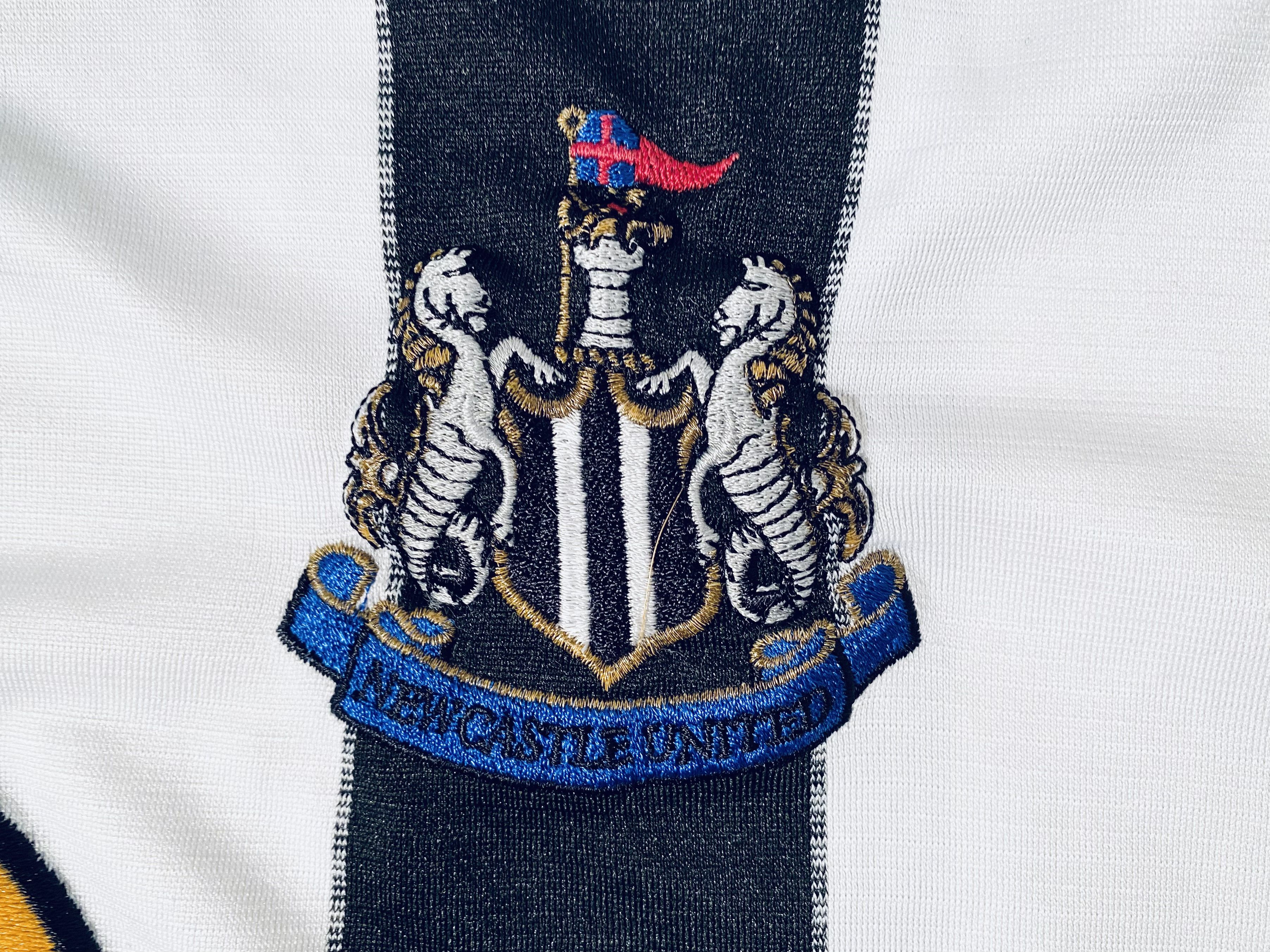 Adidas × Vintage Newcastle United *Shearer* Home Jersey Shirt 1999 - 2000 Size US M / EU 48-50 / 2 - 8 Thumbnail