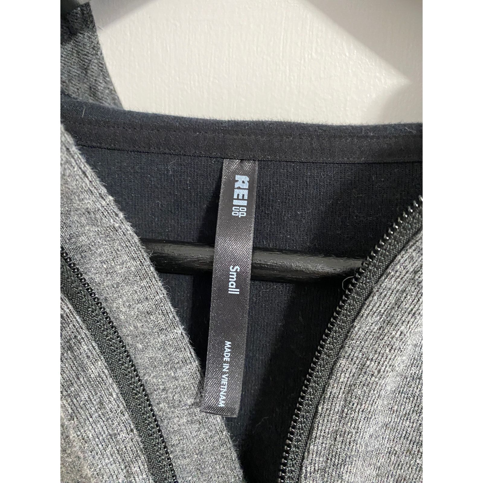 Rei Women's Gray REI Full-Zip Hoodie Sweatshirt Size Small Size S / US 4 / IT 40 - 2 Thumbnail