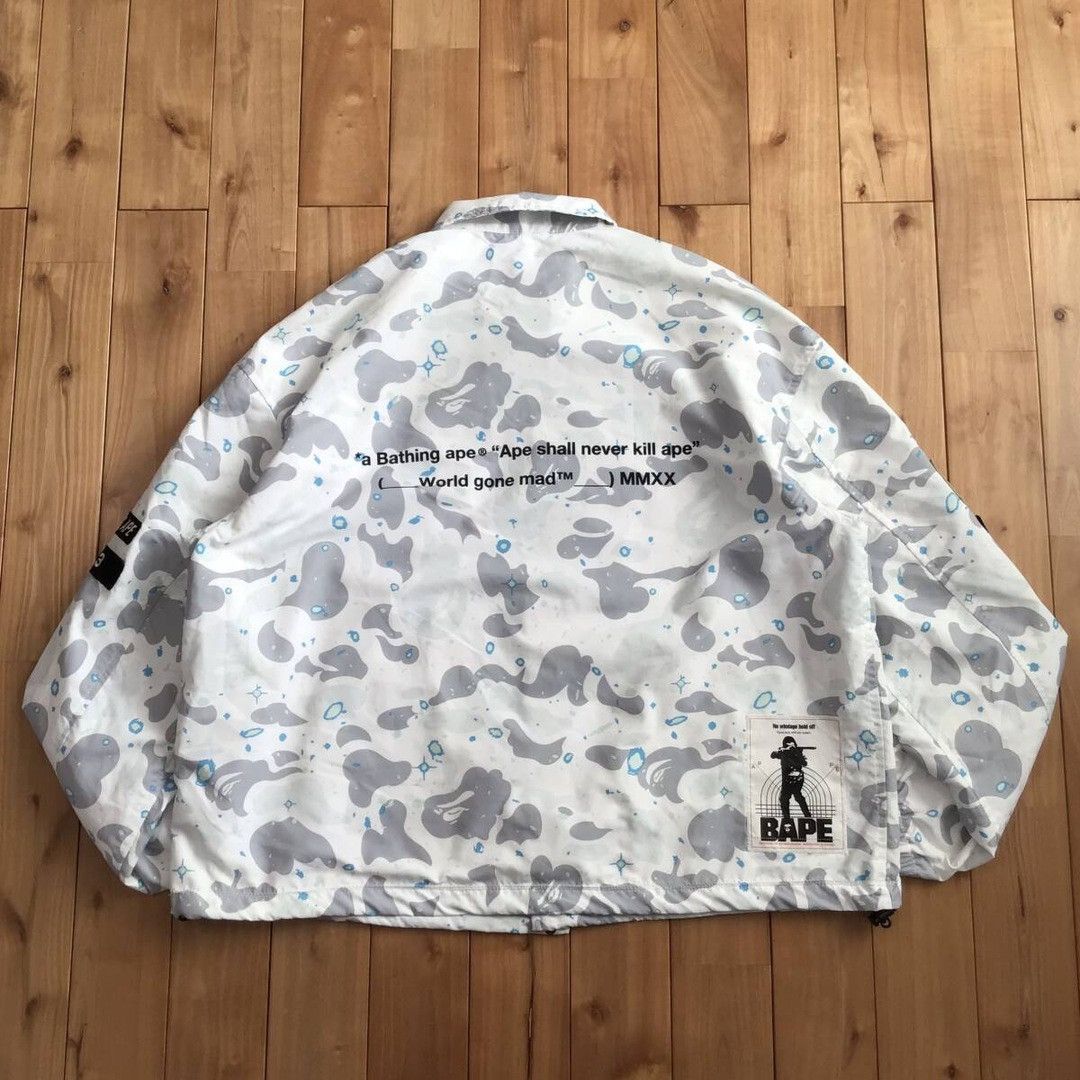 Bape BAPE Space camo coach jacket a bathing ape galaxy cosmos Size US M / EU 48-50 / 2 - 2 Thumbnail