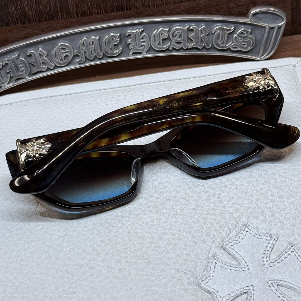 Chrome Hearts Chrome Hearts HALLLA BALUUUU 1/1 Sunglasses Size ONE SIZE - 2 Thumbnail