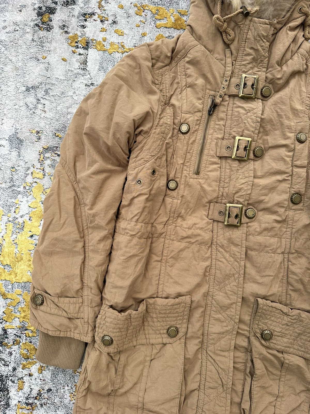 Beauty Beast FAUX FUR Jacket Playboi Carti Style Archive Ozoc WINTER Size US M / EU 48-50 / 2 - 4 Thumbnail