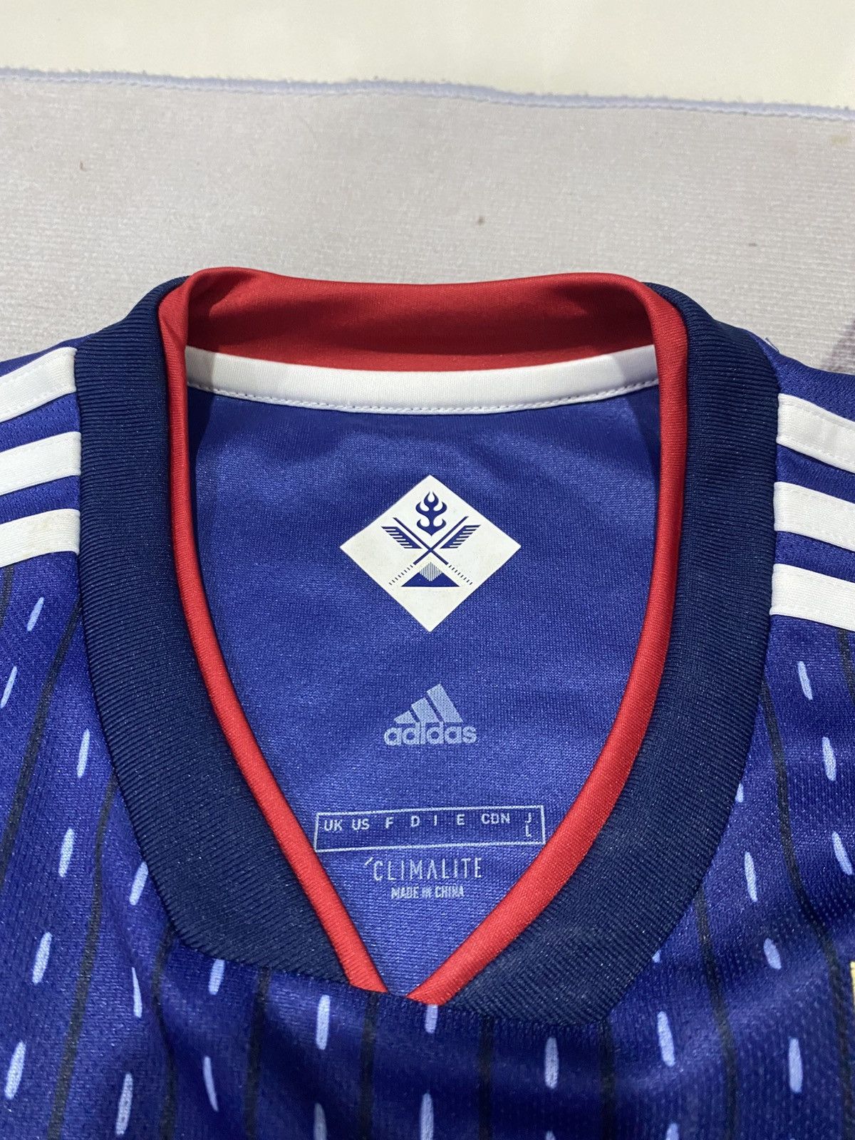 Adidas Adidas Japan Home World Cup 2018 Jersey Soccer Size US M / EU 48-50 / 2 - 4 Thumbnail