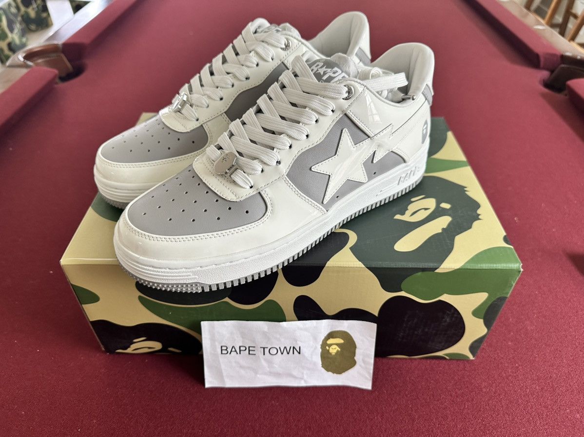 Bape BAPE STA LOW #6 (GRAY) Size US 9 / EU 42 - 1 Thumbnail