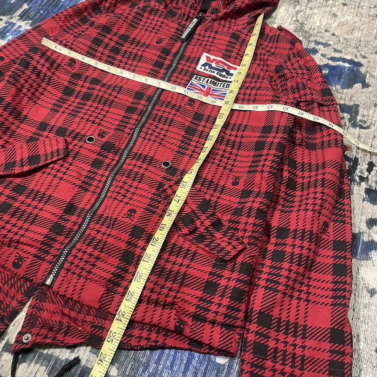 14th Addiction 🇯🇵 Vintage Batsu Studio Gothic Punk Skull Hood Zipper Jacket Size US S / EU 44-46 / 1 - 9 Thumbnail