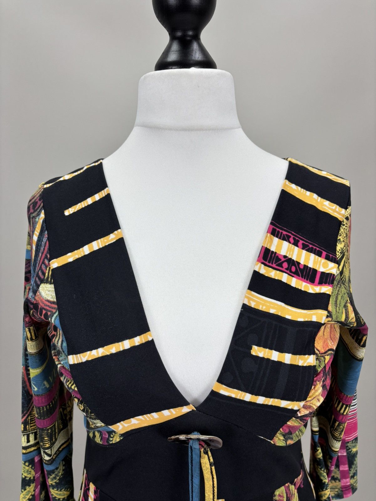 Jean Paul Gaultier Womens blouse Save The Queen Size L Color Multicolor Size L / US 10 / IT 46 - 3 Thumbnail
