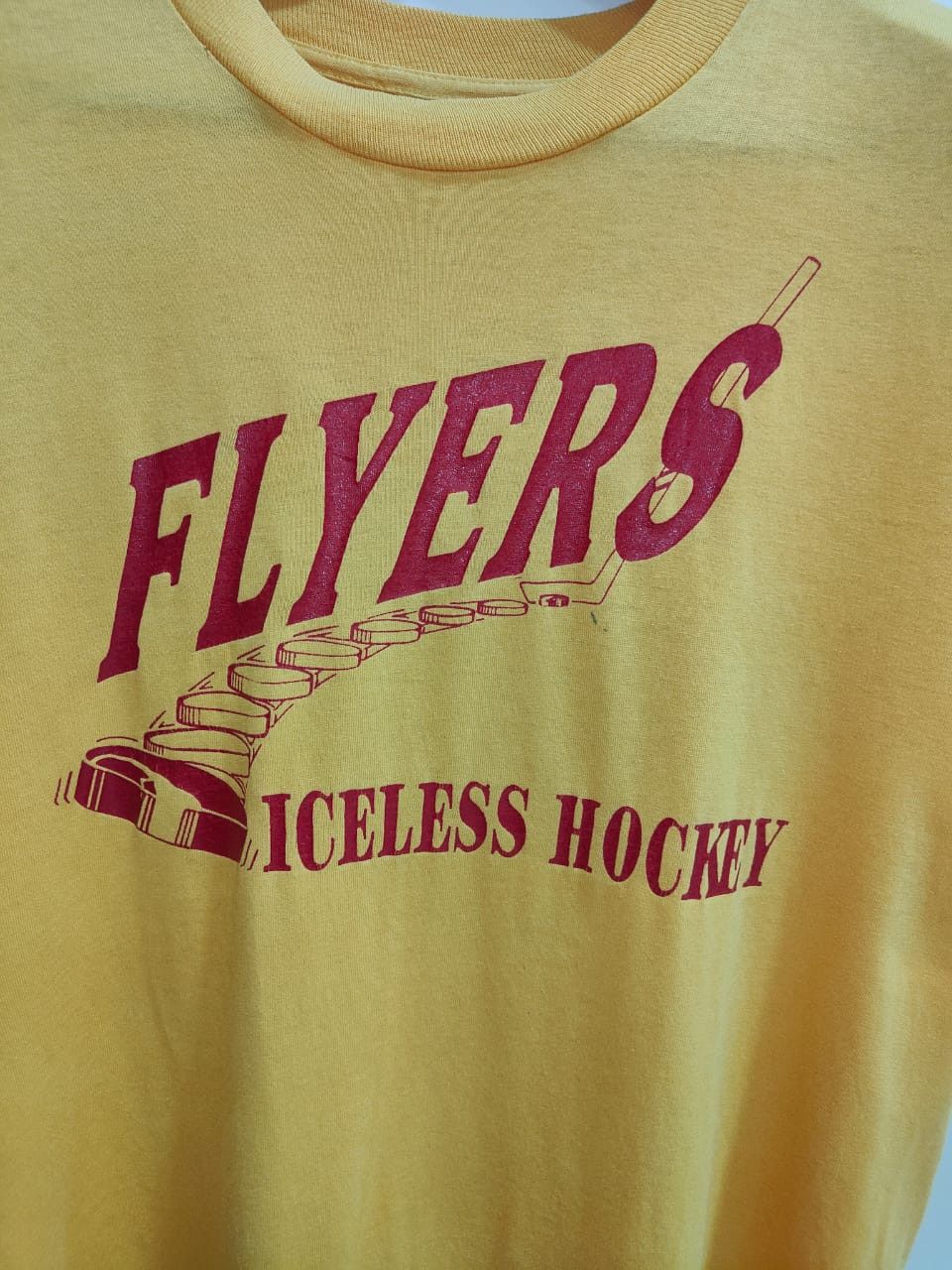 Vintage Vintage Hockey FLYERS ICELESS HOCKEY JERRY MADE IN USA Size US L / EU 52-54 / 3 - 7 Thumbnail
