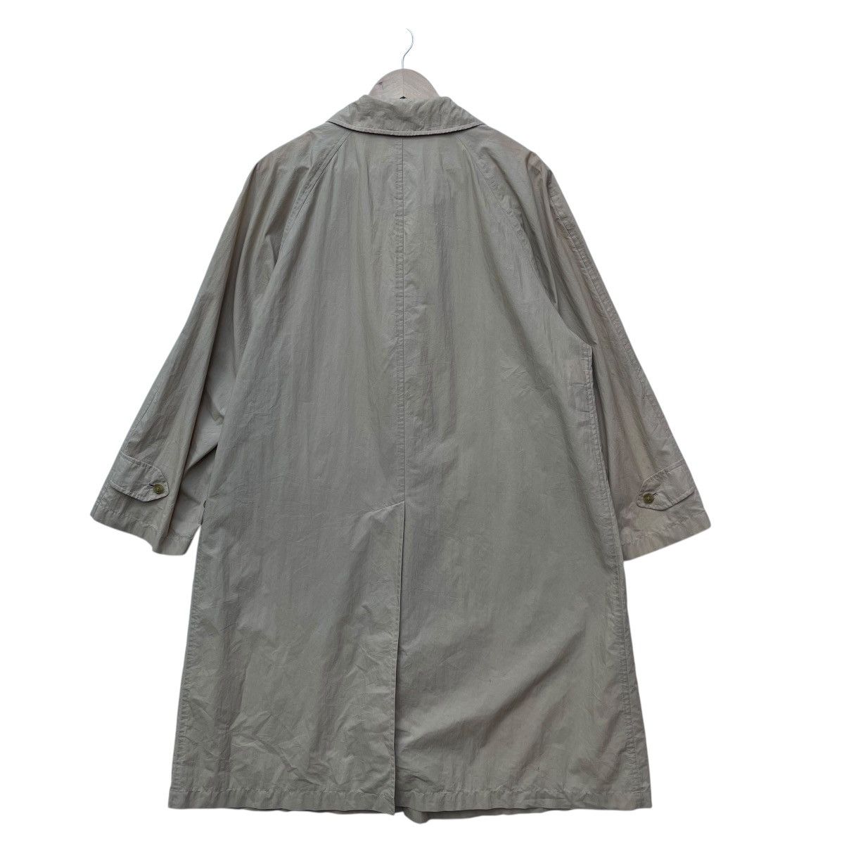Burberry × Designer × Vintage Vintage Burberrys Long Coat Light Jacket Size US M / EU 48-50 / 2 - 2 Thumbnail