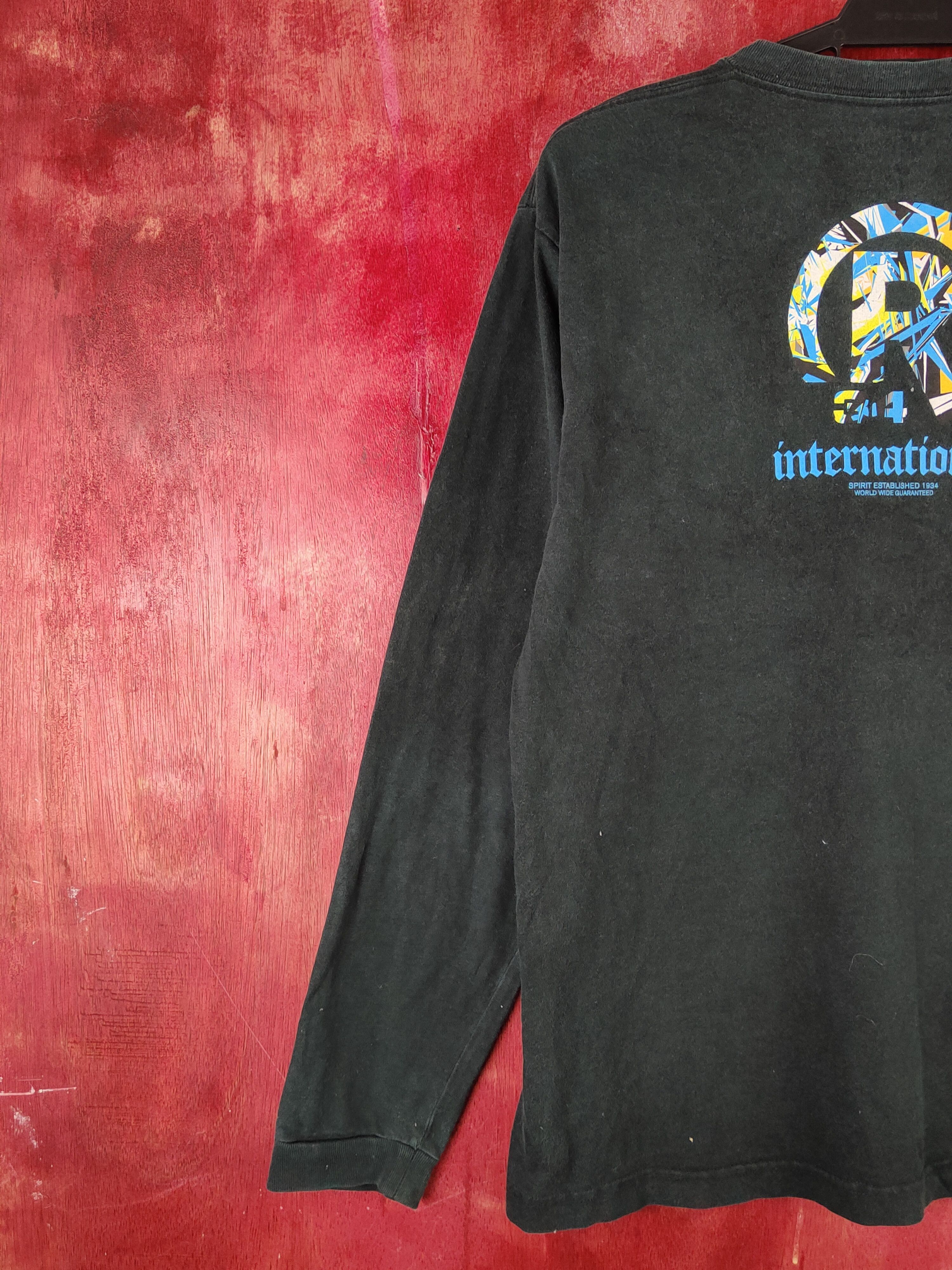 Japanese Brand RealBVoice Black Long Sleeve T-Shirts #S2255 Size US M / EU 48-50 / 2 - 10 Thumbnail