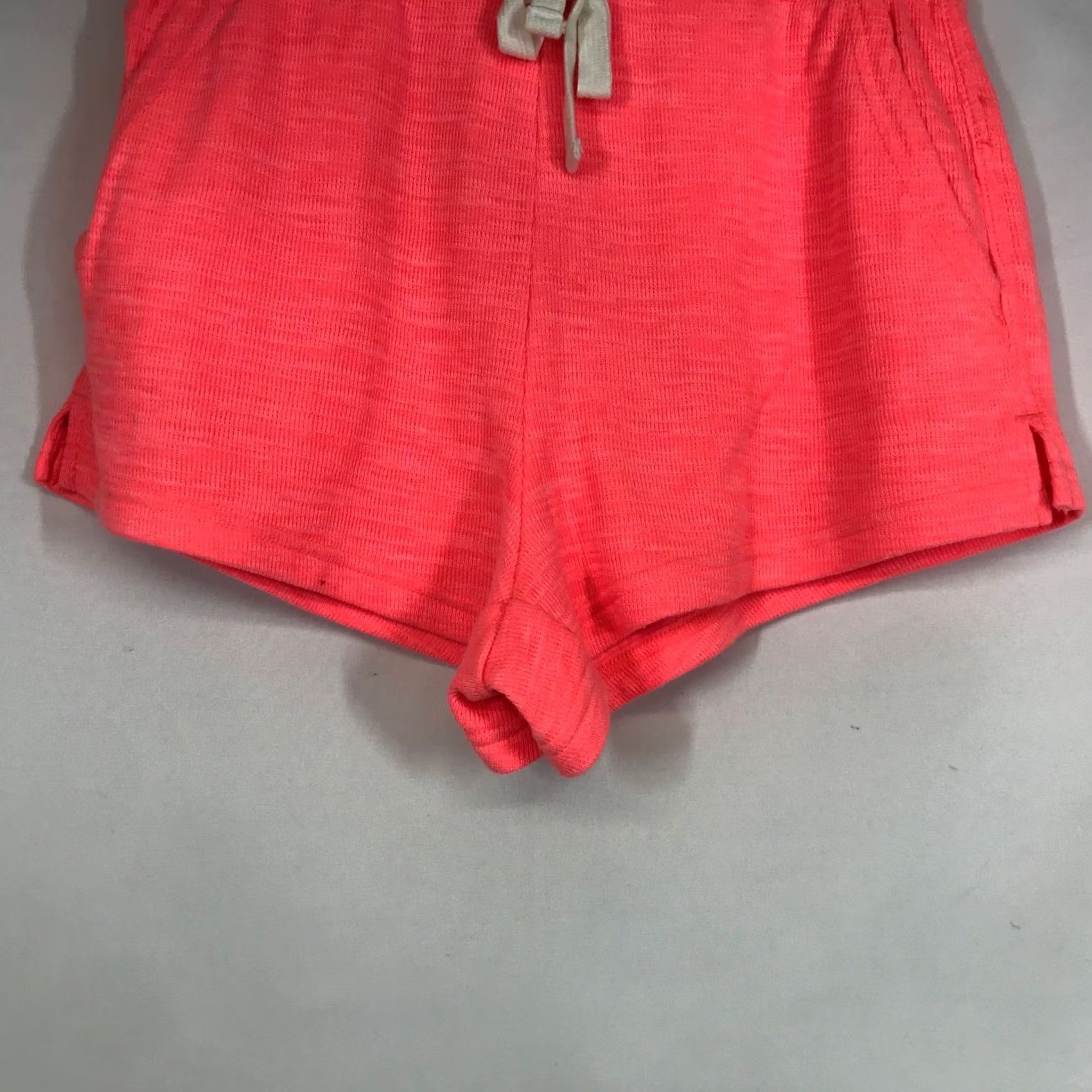 Vintage Aerie Neon Coral Athletic Shorts Womens Small - Stretch Fabric Size 28" / US 6 / IT 42 - 3 Thumbnail