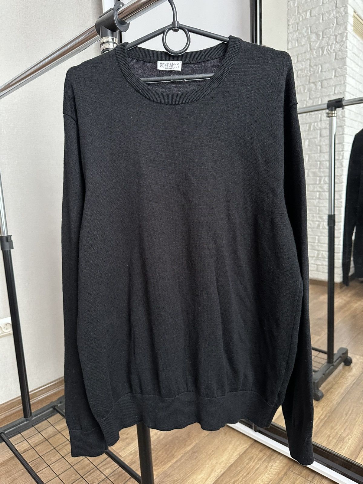 Brunello Cucinelli Brunello Cucinelli Italy Sweater Pullover Knit Size US L / EU 52-54 / 3 - 3 Thumbnail