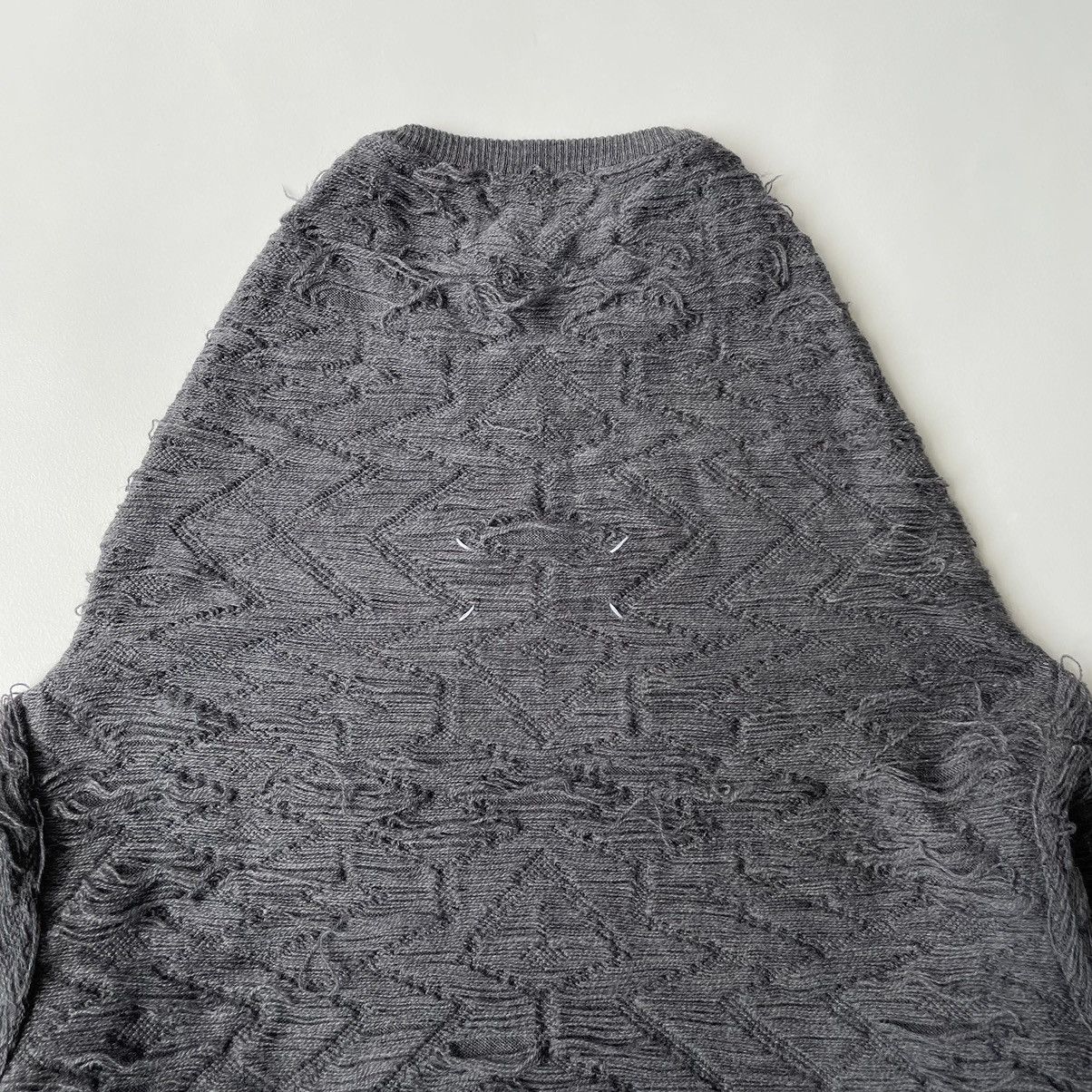 Maison Margiela A/W 10 ‘Destroyed Slouch Neck’ Knit Sweater Size M / US 6-8 / IT 42-44 - 13 Thumbnail