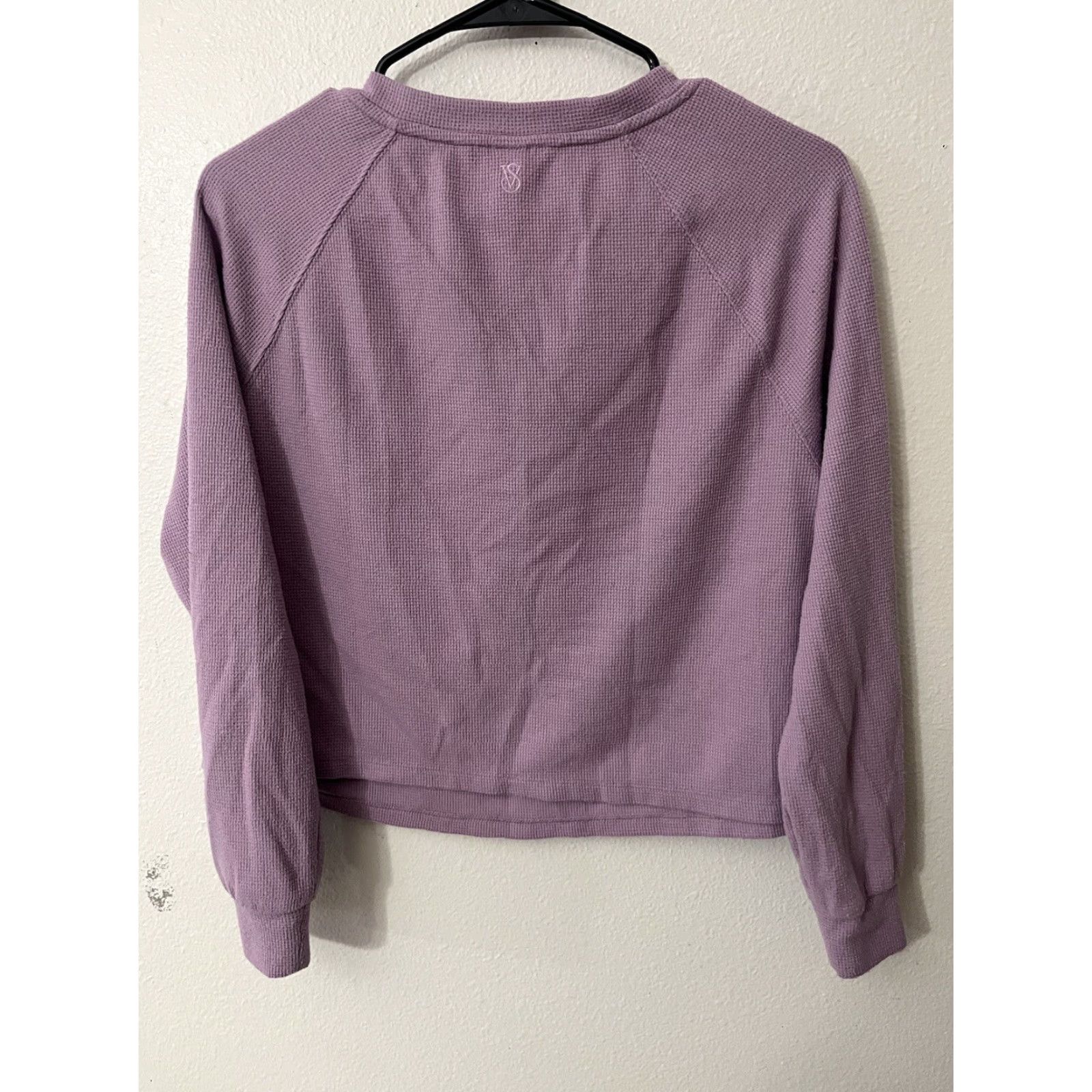 Victoria's Secret Victoria Secret Top Womens XS Purple Long Sleeve Henley Shirt Size XS / US 0-2 / IT 36-38 - 3 Thumbnail