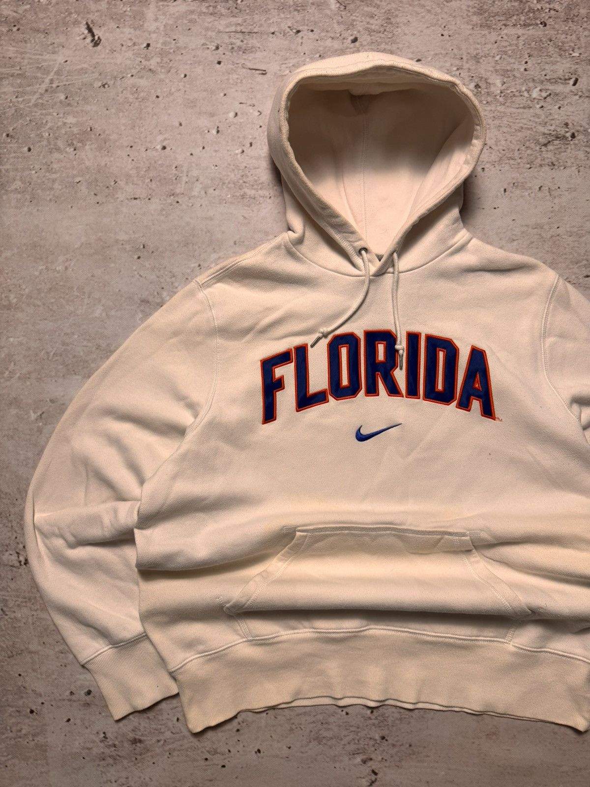 Nike × Vintage NIKE FLORIDA VINTAGE CENTER LOGO OVERSIZE BOXY HOODIE Size US XL / EU 56 / 4 - 2 Thumbnail