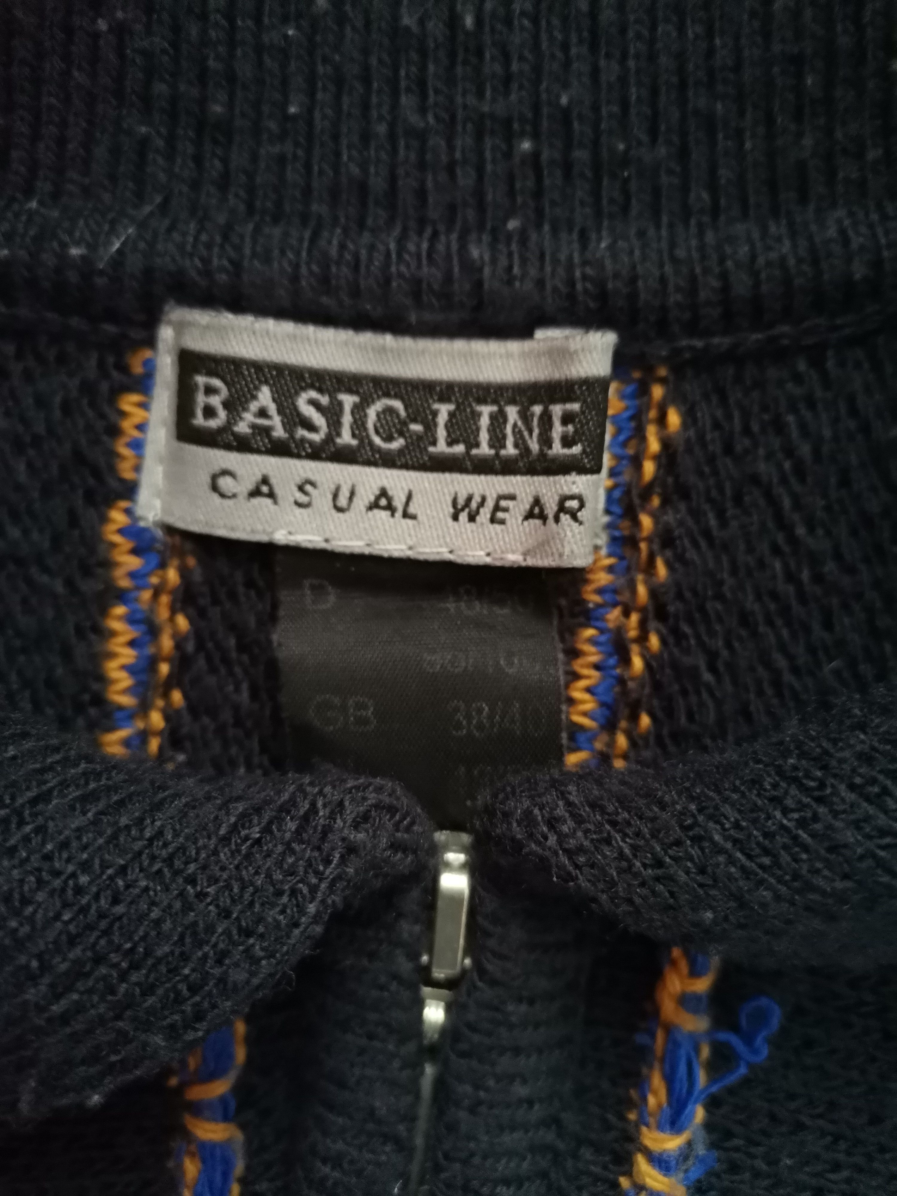 Vintage Vintage Basic-Line Abstract Sweater Size US L / EU 52-54 / 3 - 3 Thumbnail