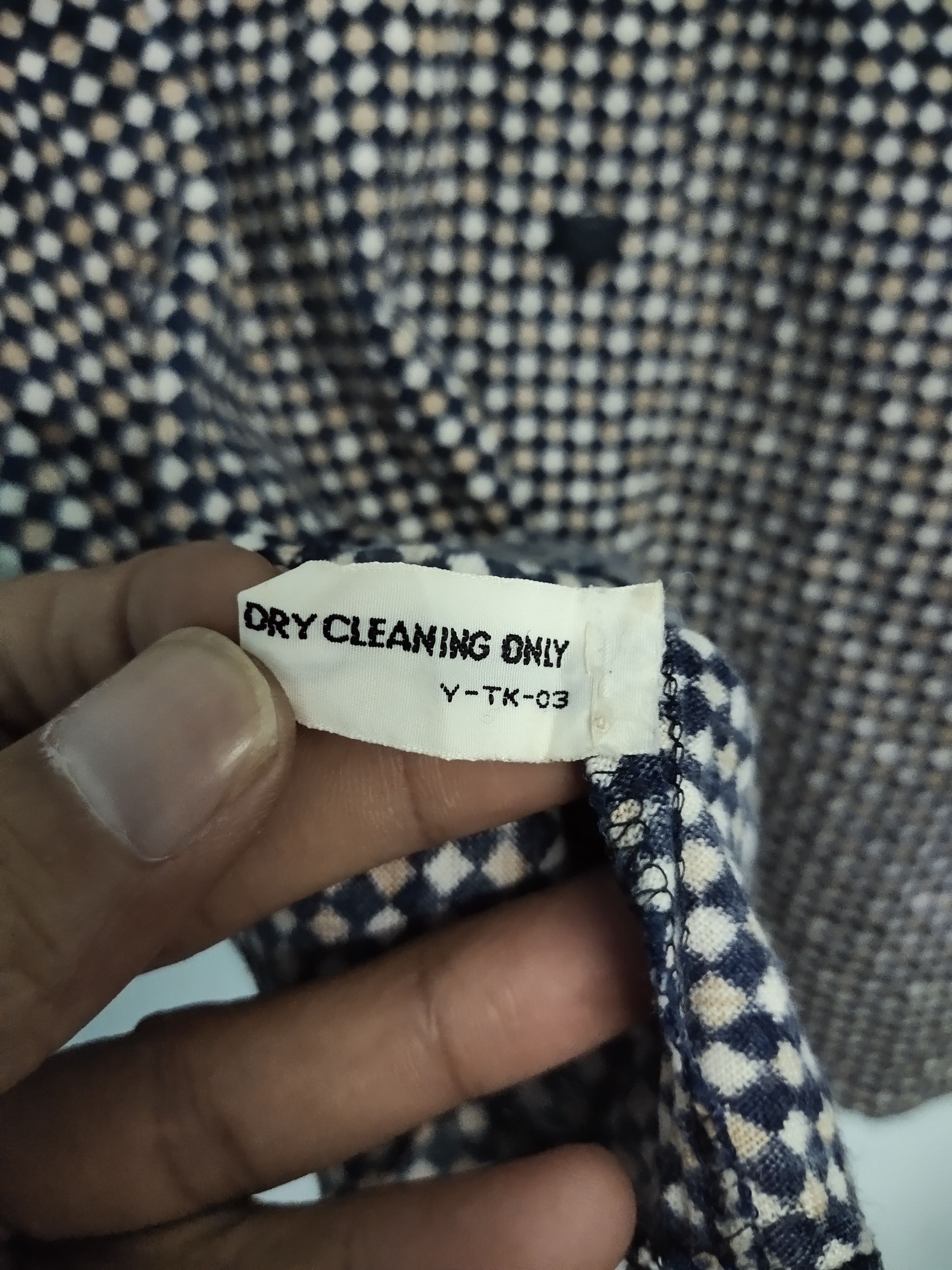 Christian Dior Monsieur × Vintage Vintage Christian Dior Long Sleeve Flannel Shirt Size M / US 6-8 / IT 42-44 - 4 Thumbnail