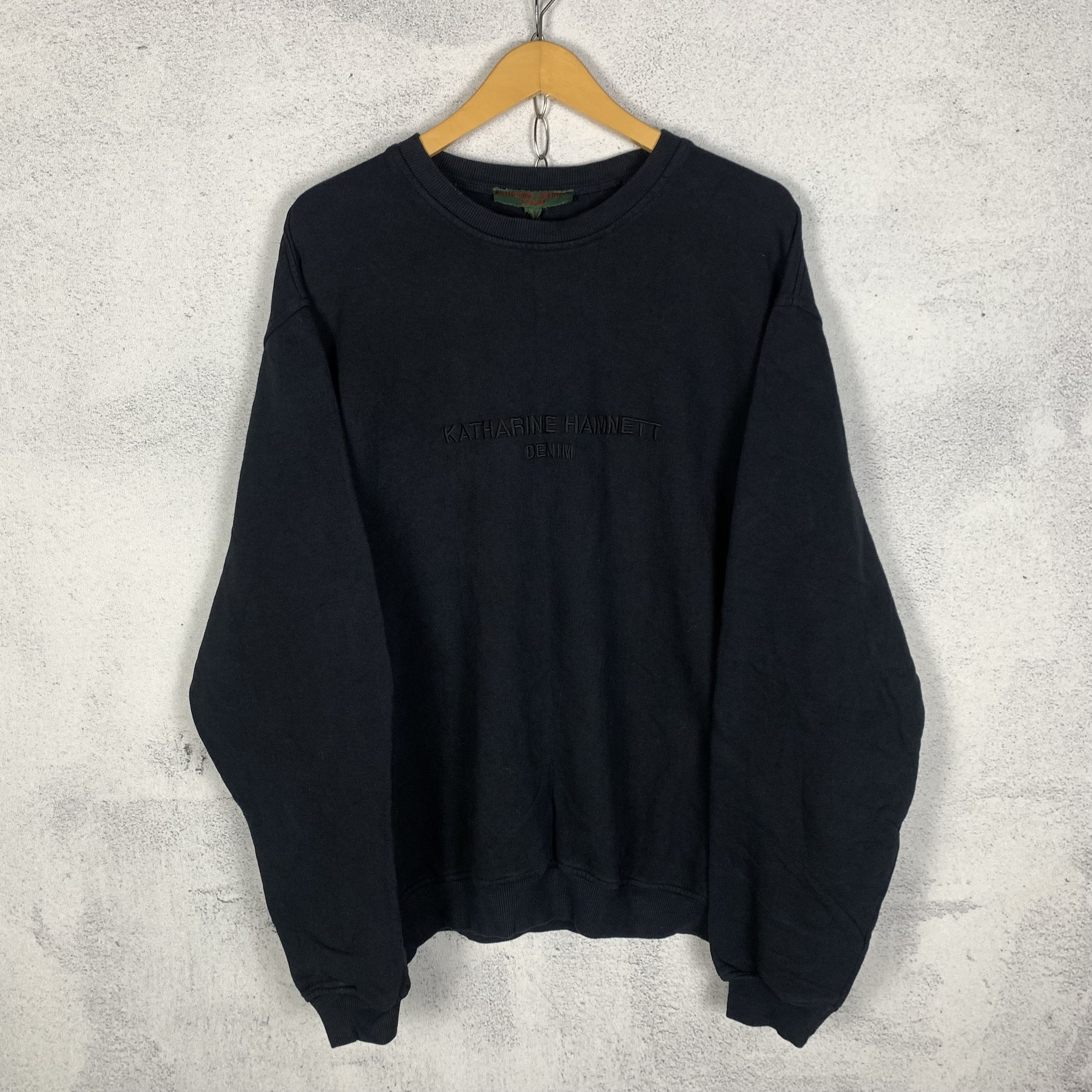Katharine Hamnett Denim Sweatshirt Crewneck