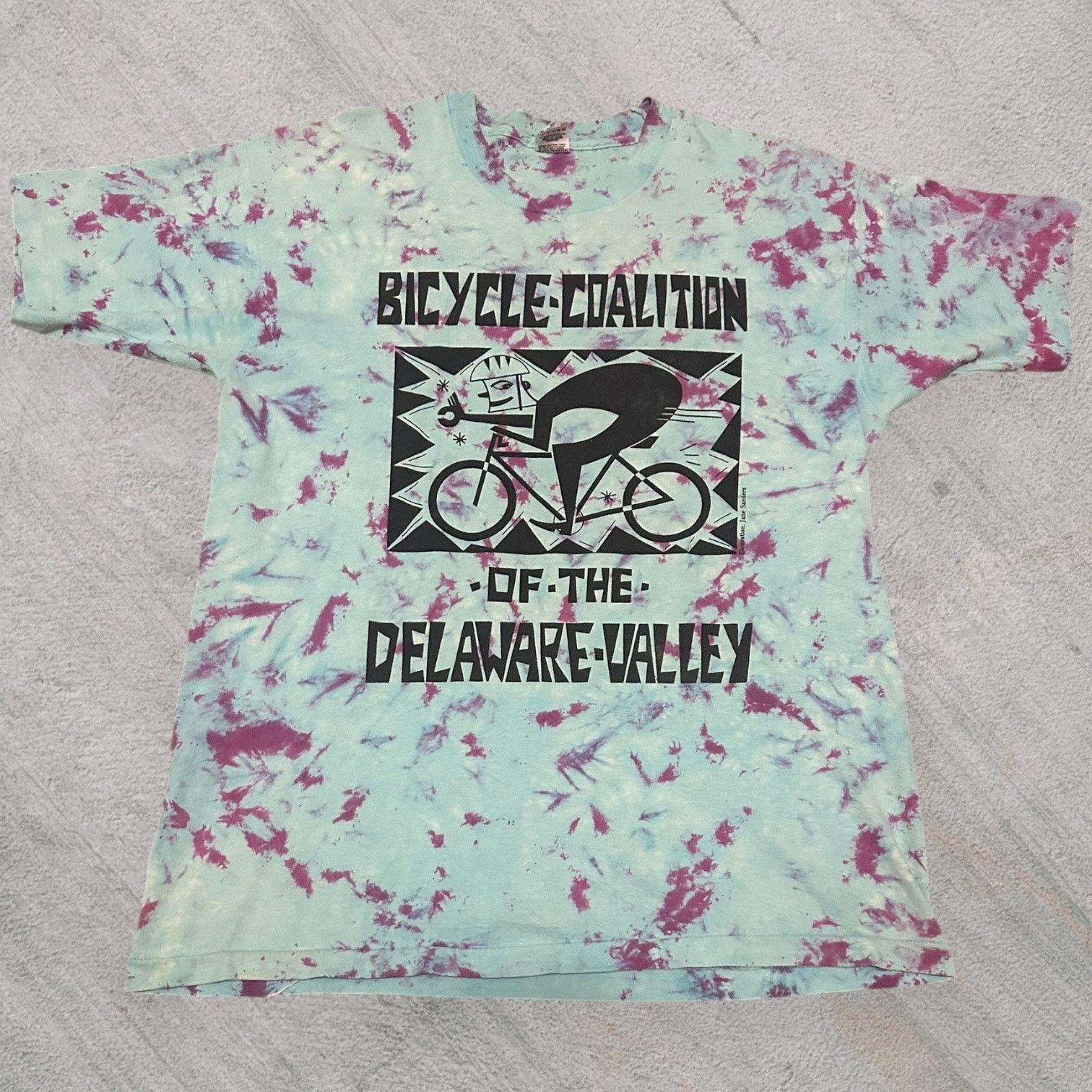 Fruit Of The Loom Delaware bicycle coalition single stitch one less car Size US XL / EU 56 / 4 - 1 Thumbnail