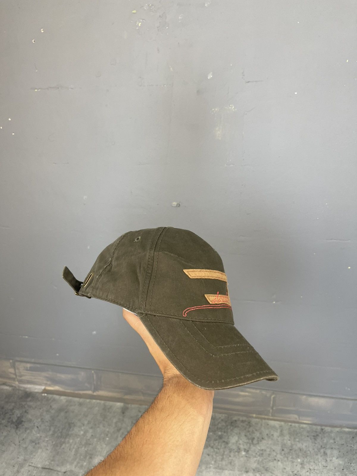 Diesel Y2K Vintage Diesel Cap Hat Streetwear hype very rare opium Size ONE SIZE - 4 Thumbnail