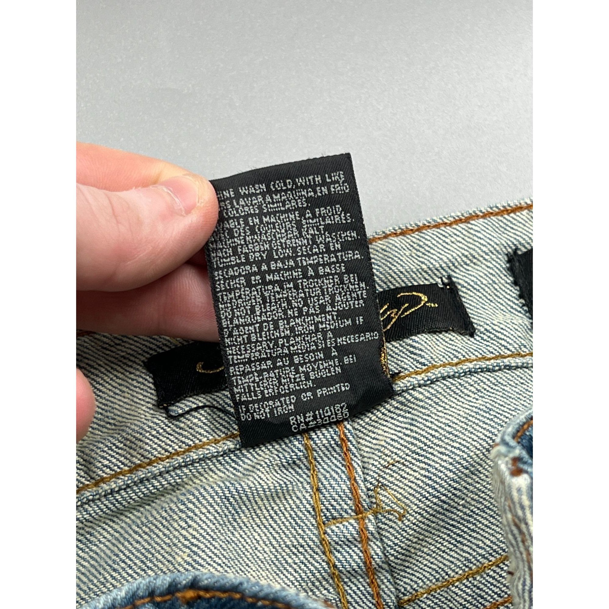 Ed Hardy Ed Hardy Embroidered Denim Jeans Pants (Y0813) Size 26" / US 2 / IT 38 - 8 Thumbnail