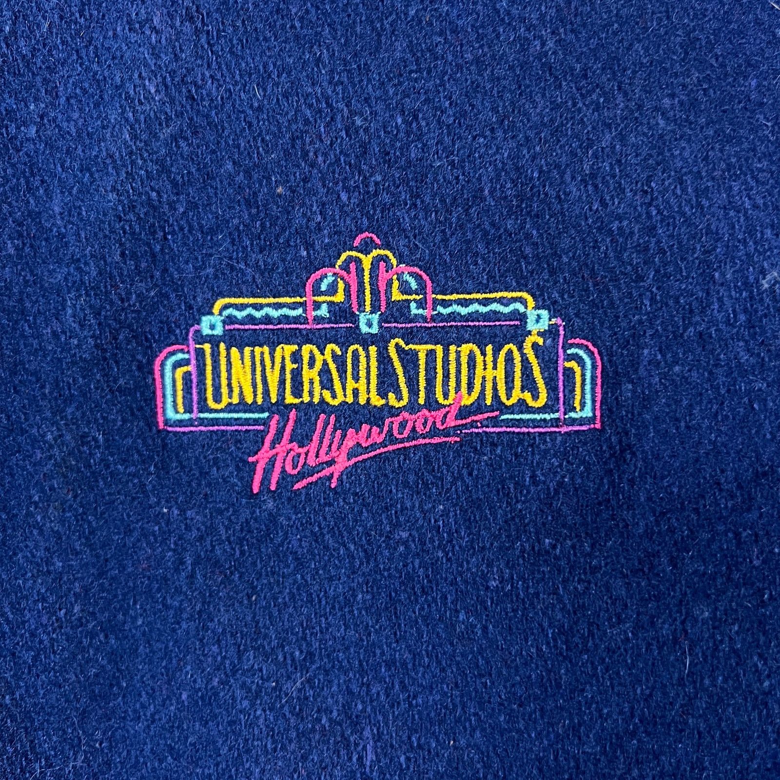 Universal Studios × Vintage Vintage 90s Universal Studios Jacket Letterman USA Varsity Size US M / EU 48-50 / 2 - 6 Thumbnail