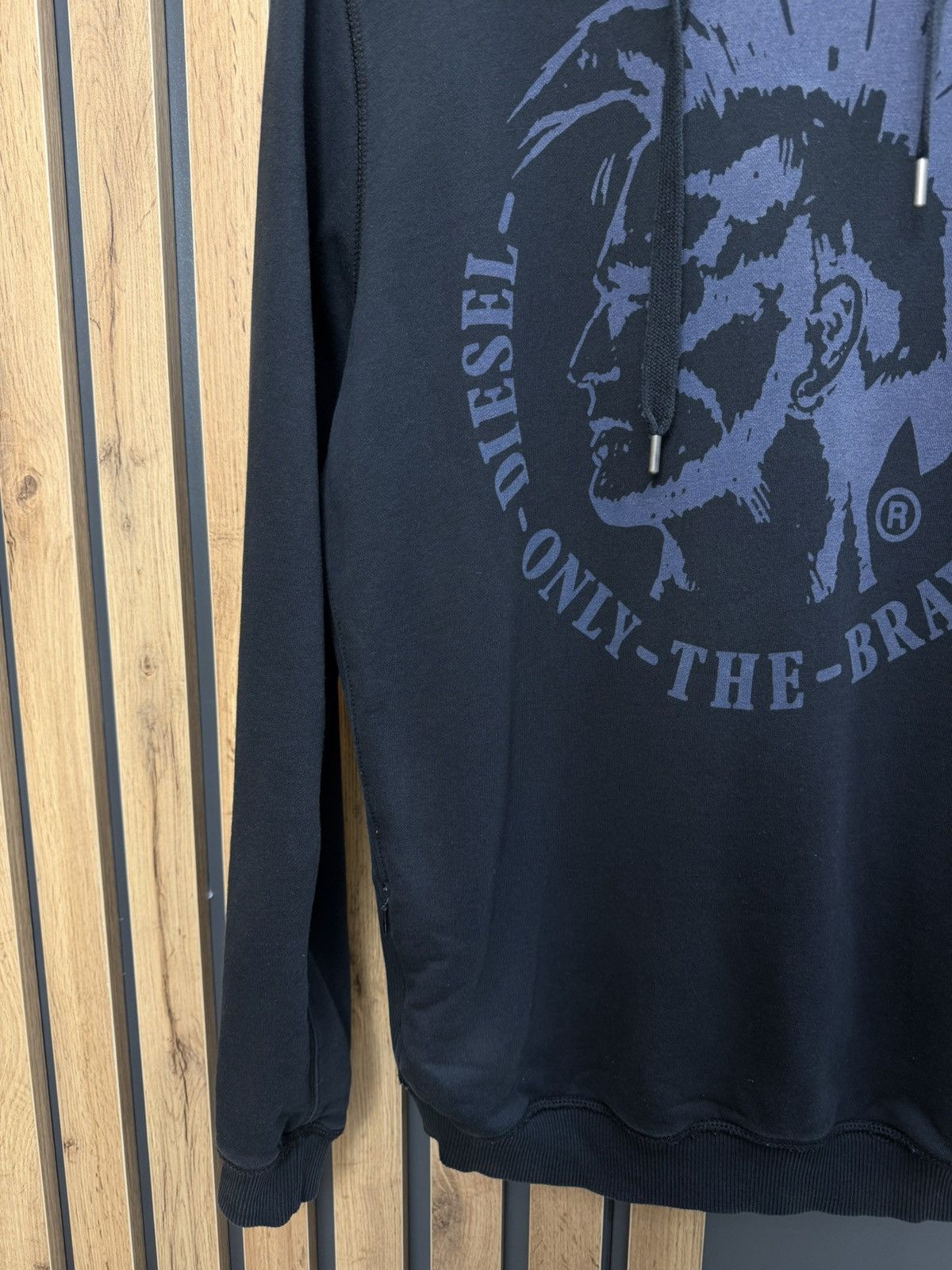 Diesel Diesel Only The Brave Hoodie Black Graphic Size M Pullover Size US M / EU 48-50 / 2 - 3 Thumbnail