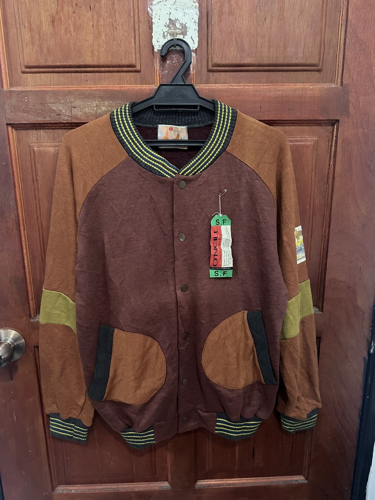 O'Neill Vintage 90s O'neill Varsity Jacket Size US M / EU 48-50 / 2 - 1 Thumbnail