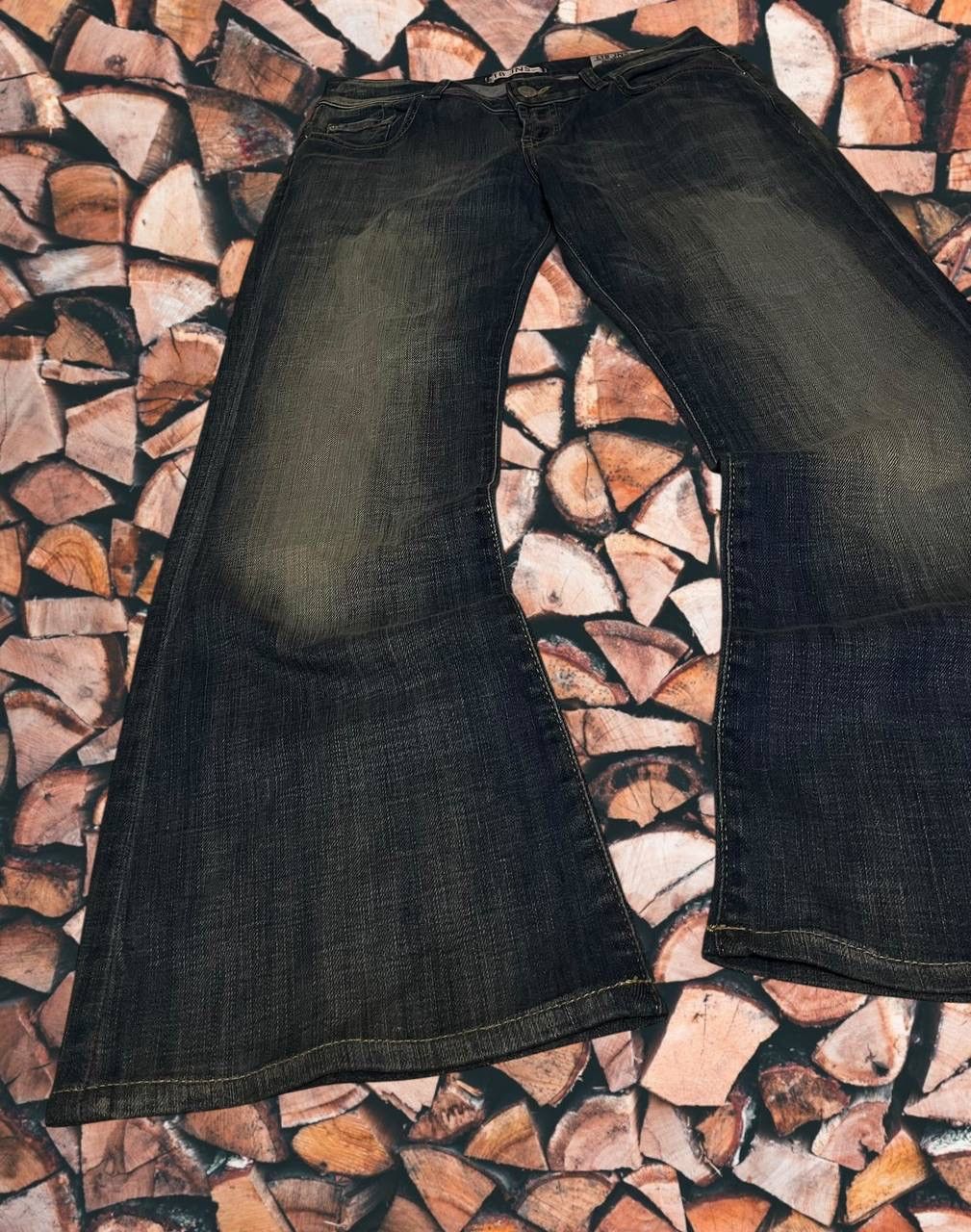 Japanese Brand × Vintage IfSixWasNine japanese Y2K Kapital style flared jeans Size US 31 - 3 Thumbnail