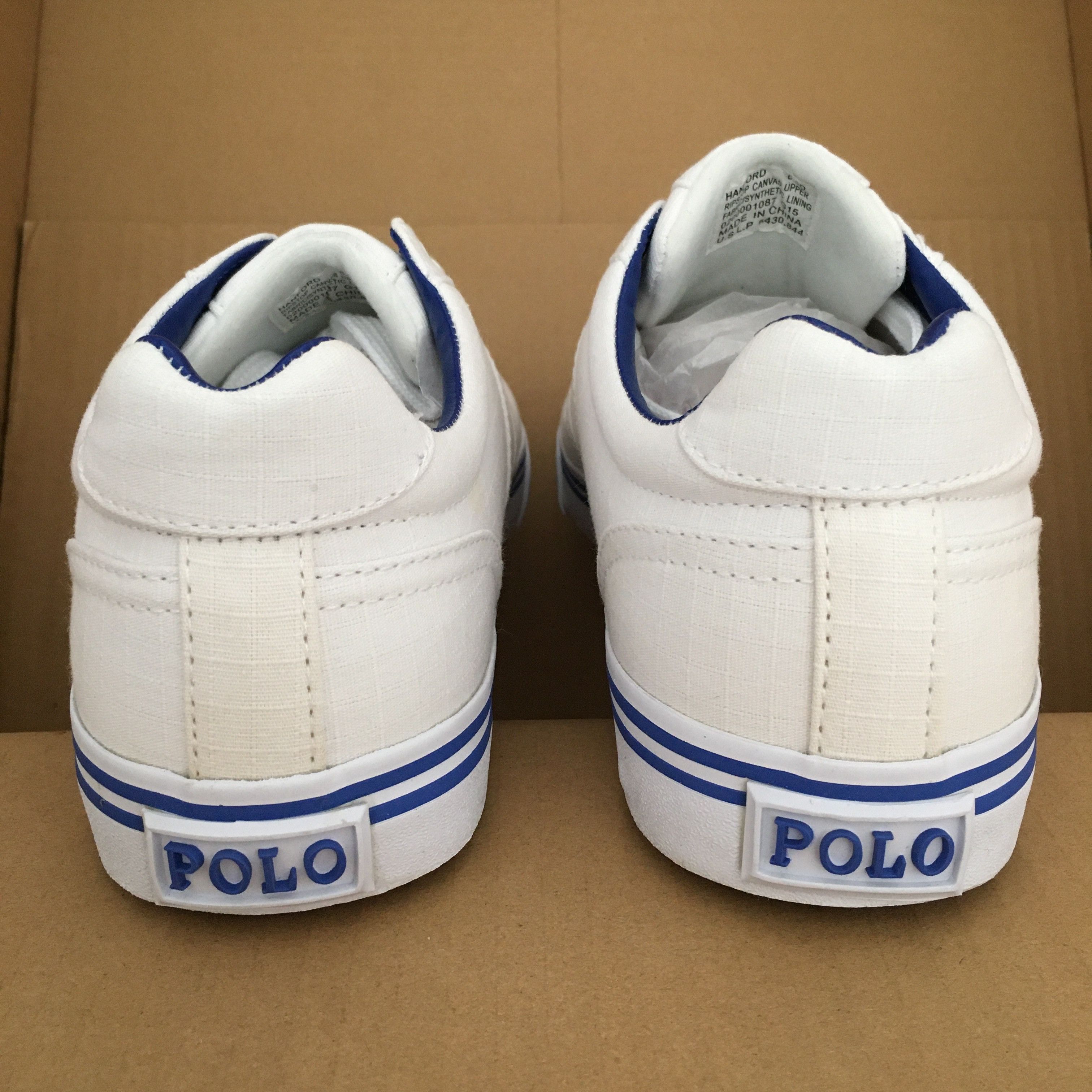 Polo Ralph Lauren Mens Hanford Low Top Trainers Size US 8.5 / EU 41-42 - 9 Thumbnail