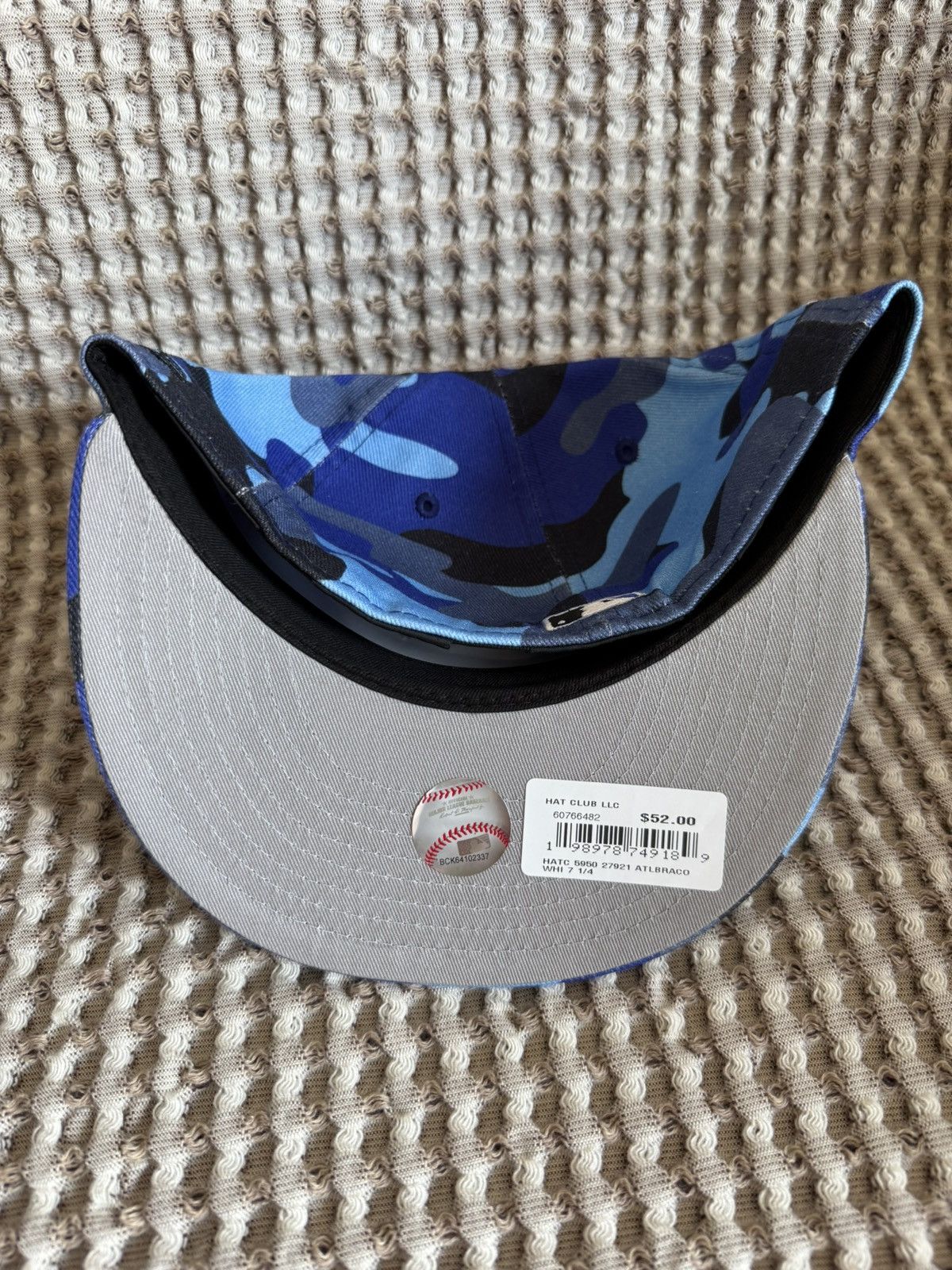 Hat Club Hatclub Colour Camo Atlanta braves Atl 7 1/4 Size ONE SIZE - 5 Thumbnail