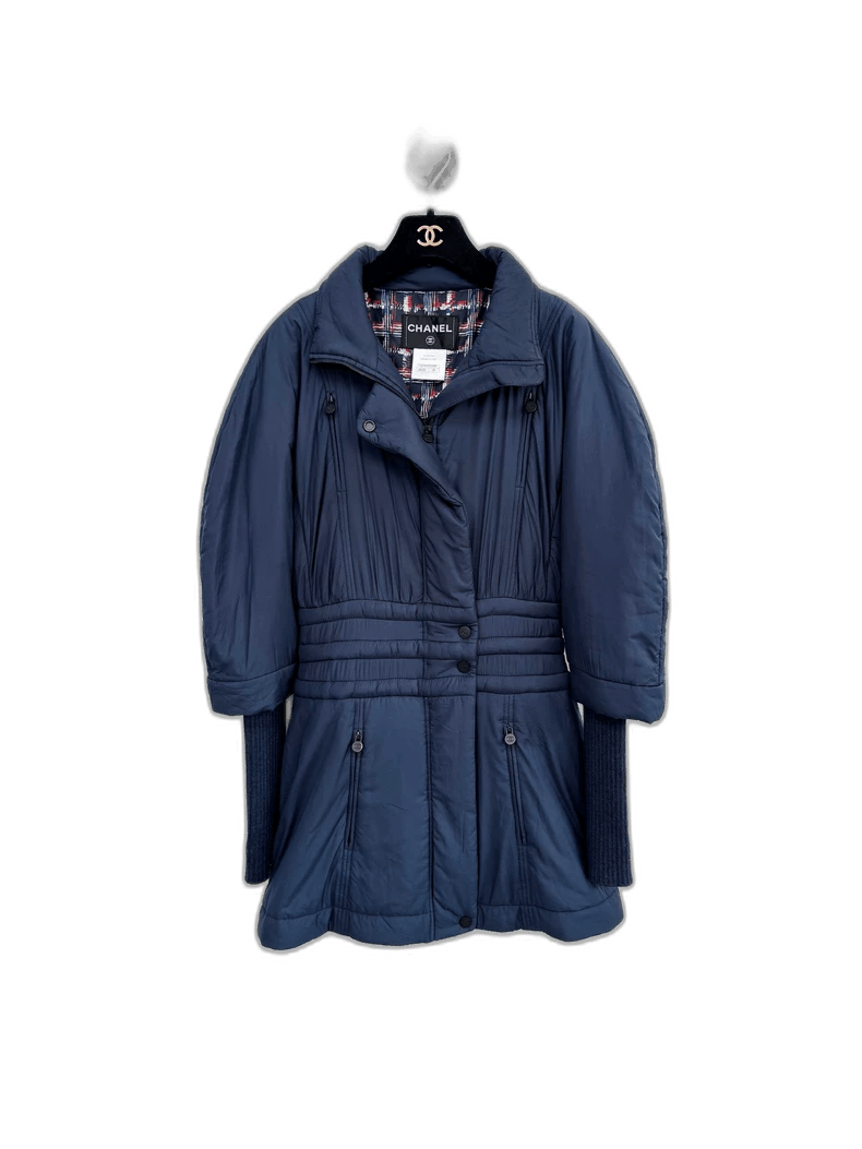 Chanel Chanel MidLength Cotton Coat for Women -2505 Size S / US 4 / IT 40 - 1 Thumbnail