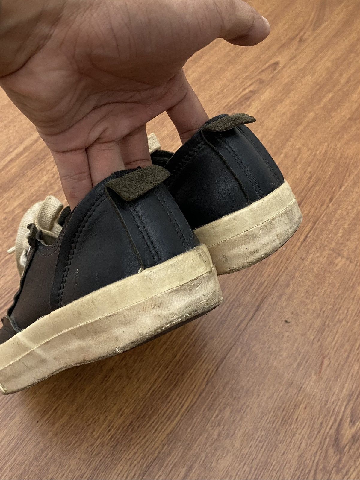 Jun Takahashi × Undercover Undercover Jack Purcell Leather shoes Size US 5 / EU 37 - 3 Thumbnail